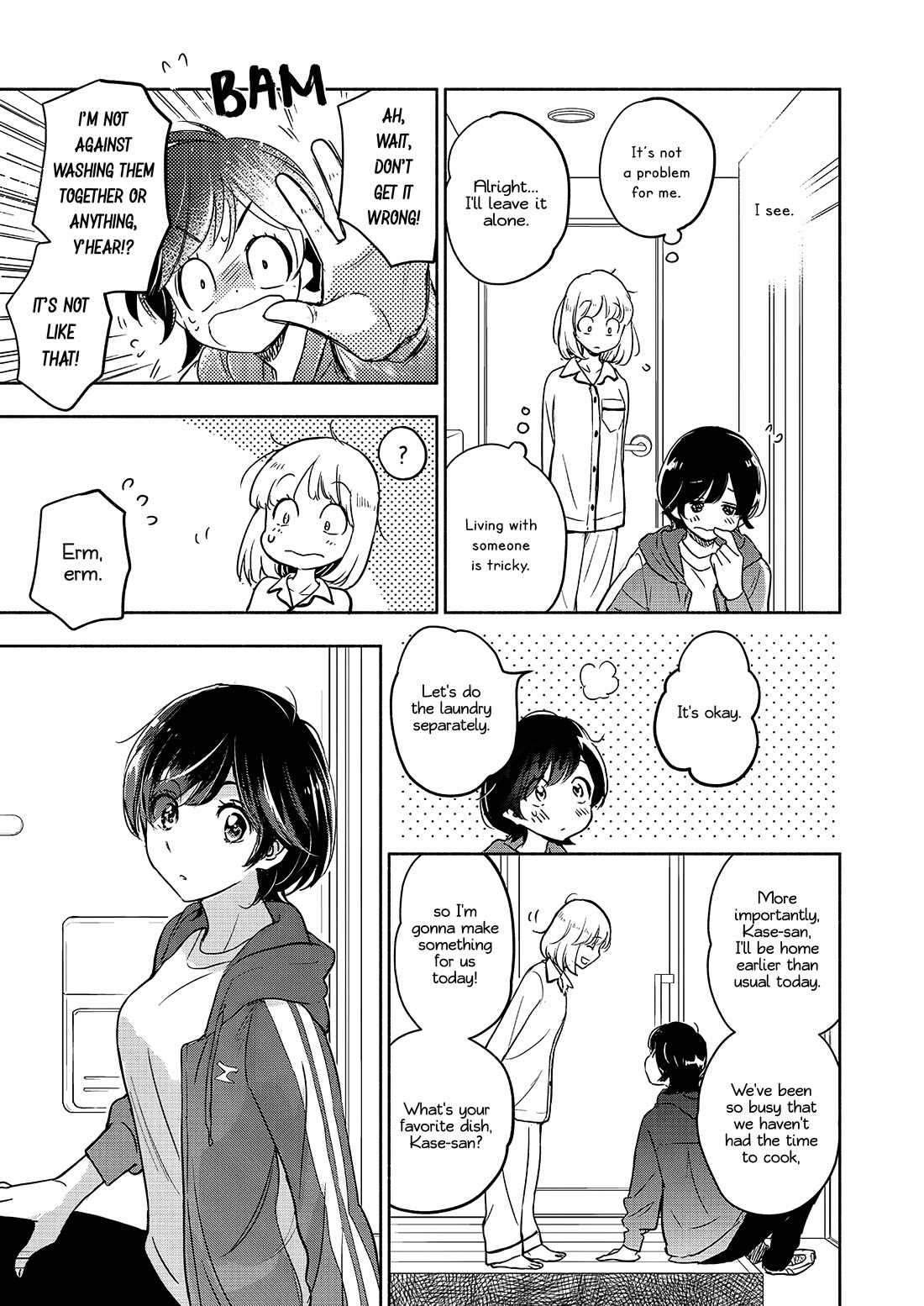 Yamada to Kase-san Chapter 38 page 6 - Chapter 38: Curry rice and Kase-san (part 1)