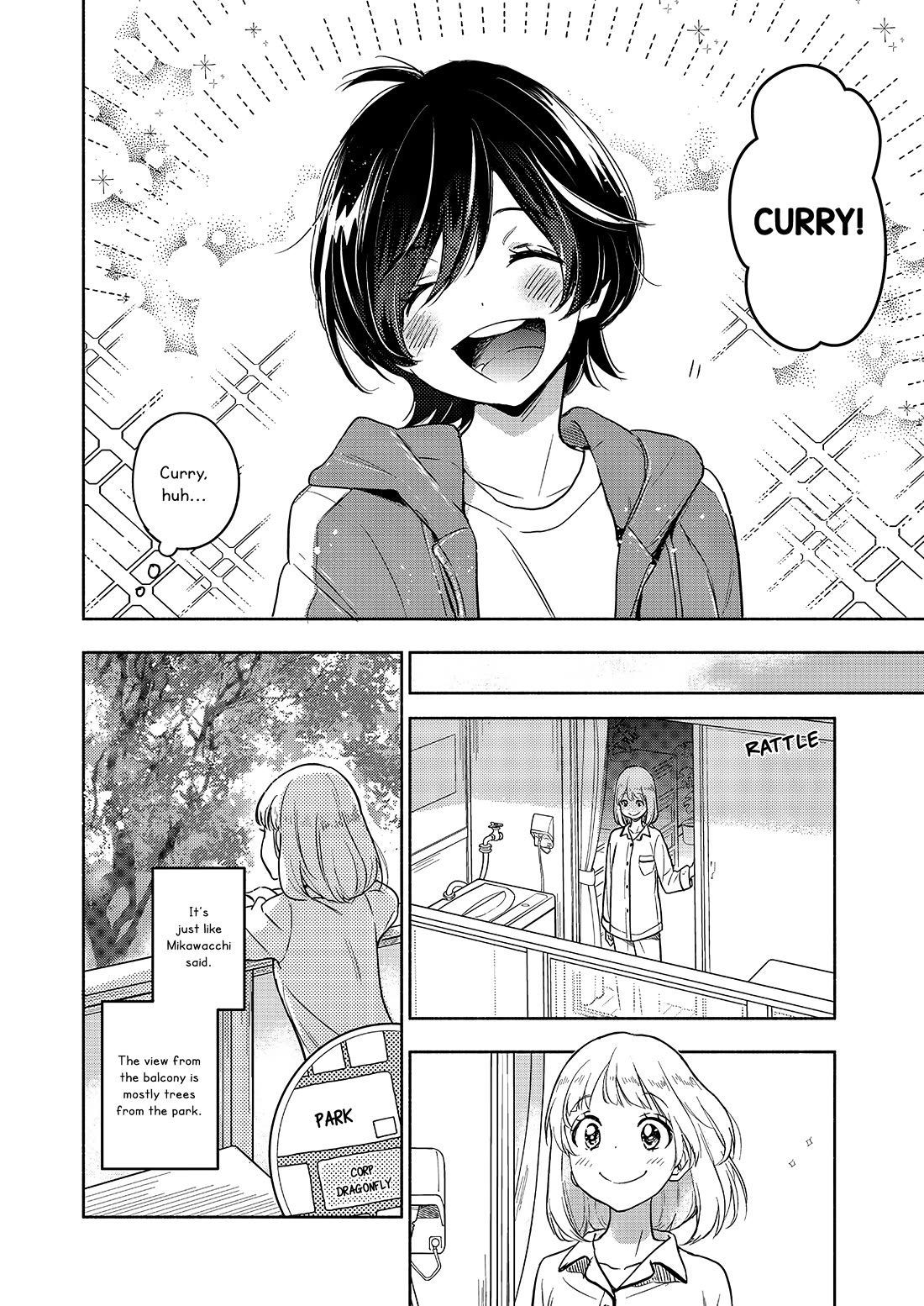 Yamada to Kase-san Chapter 38 page 7 - Chapter 38: Curry rice and Kase-san (part 1)