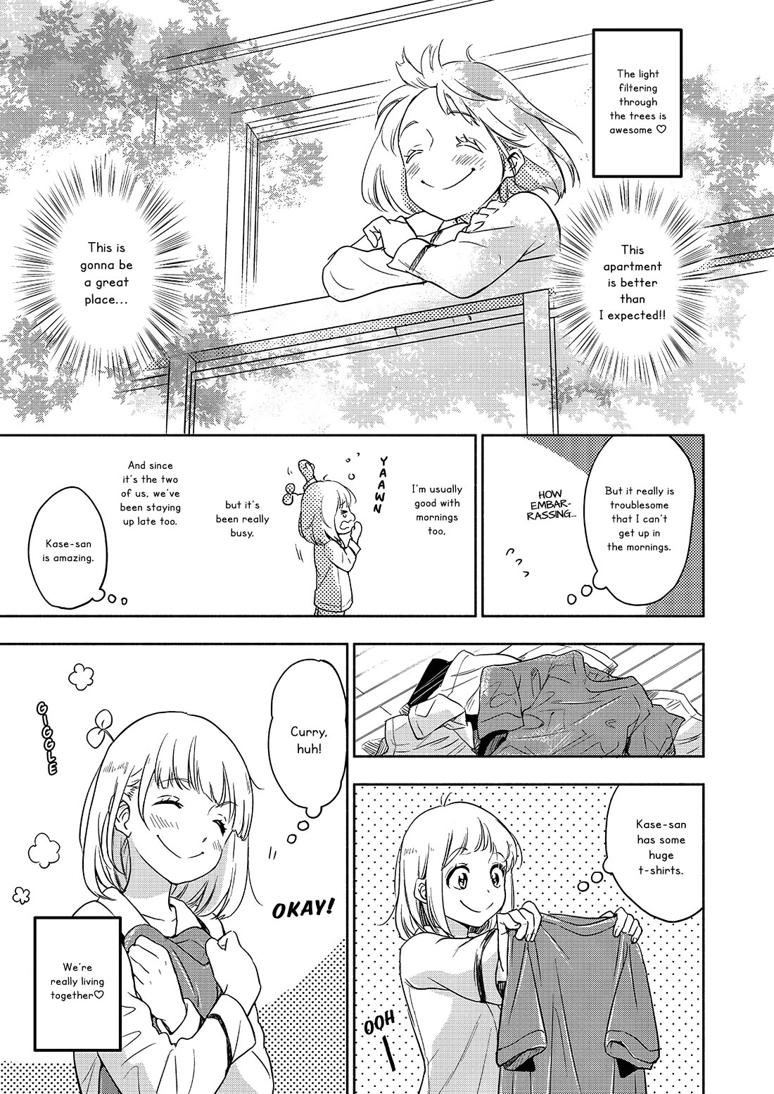 Yamada to Kase-san Chapter 38 page 8 - Chapter 38: Curry rice and Kase-san (part 1)