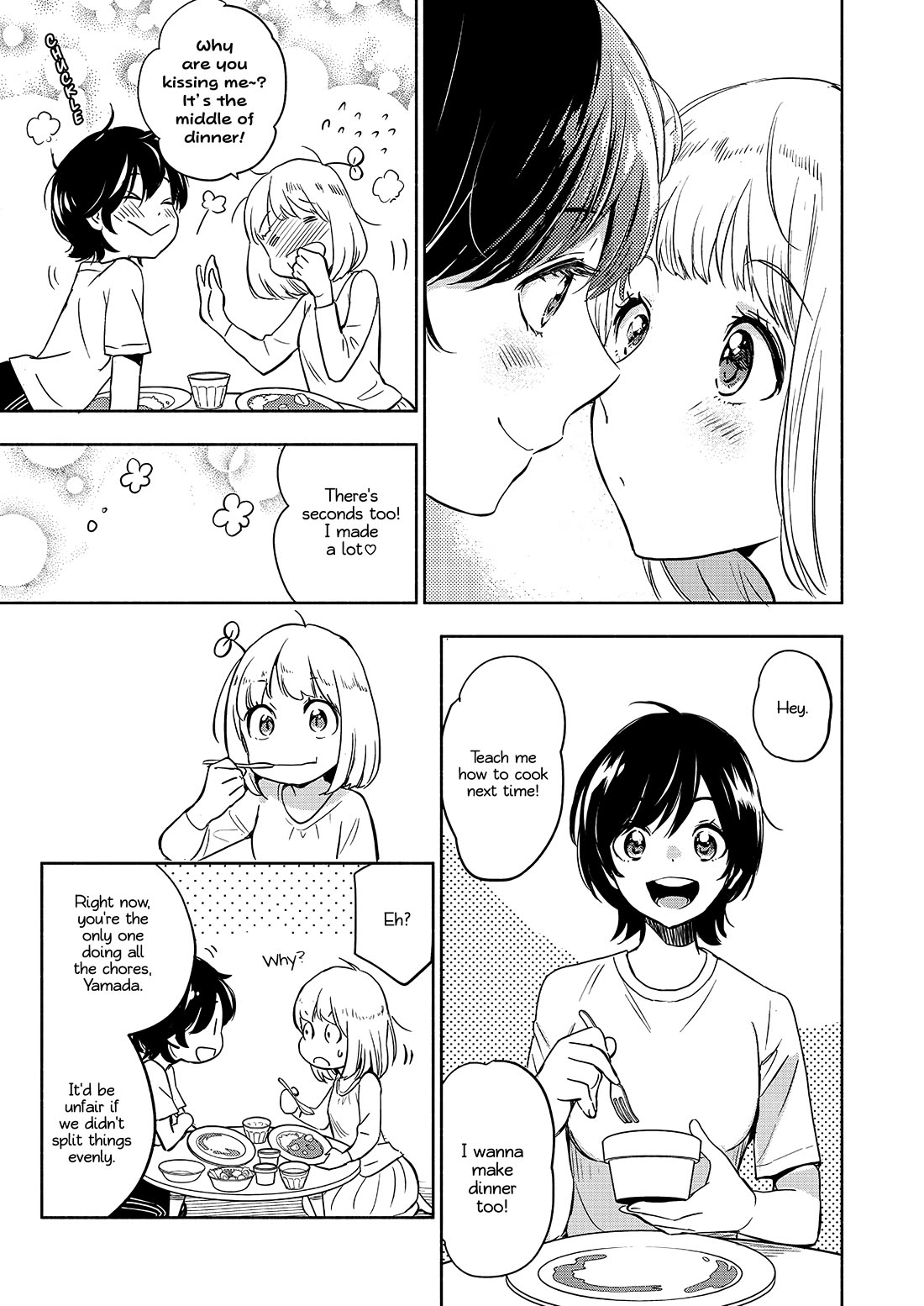 Yamada to Kase-san Chapter 39 page 10 - Chapter 39: Curry rice and Kase-san (part 2)