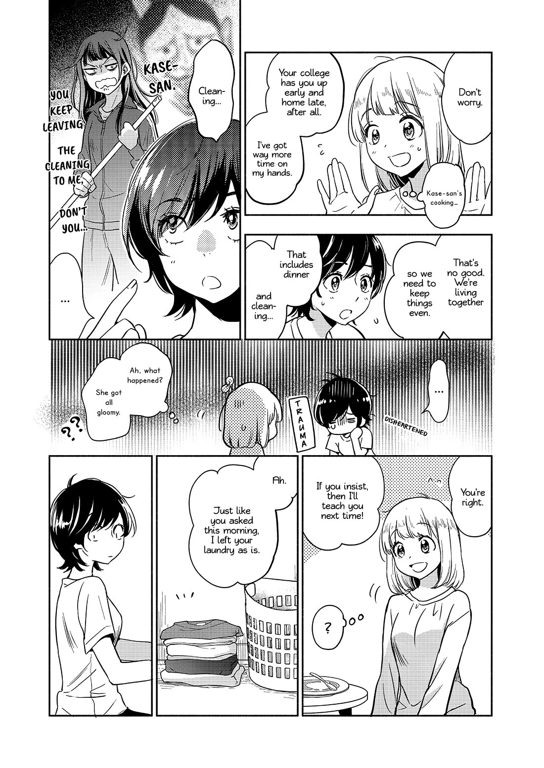 Yamada to Kase-san Chapter 39 page 11 - Chapter 39: Curry rice and Kase-san (part 2)