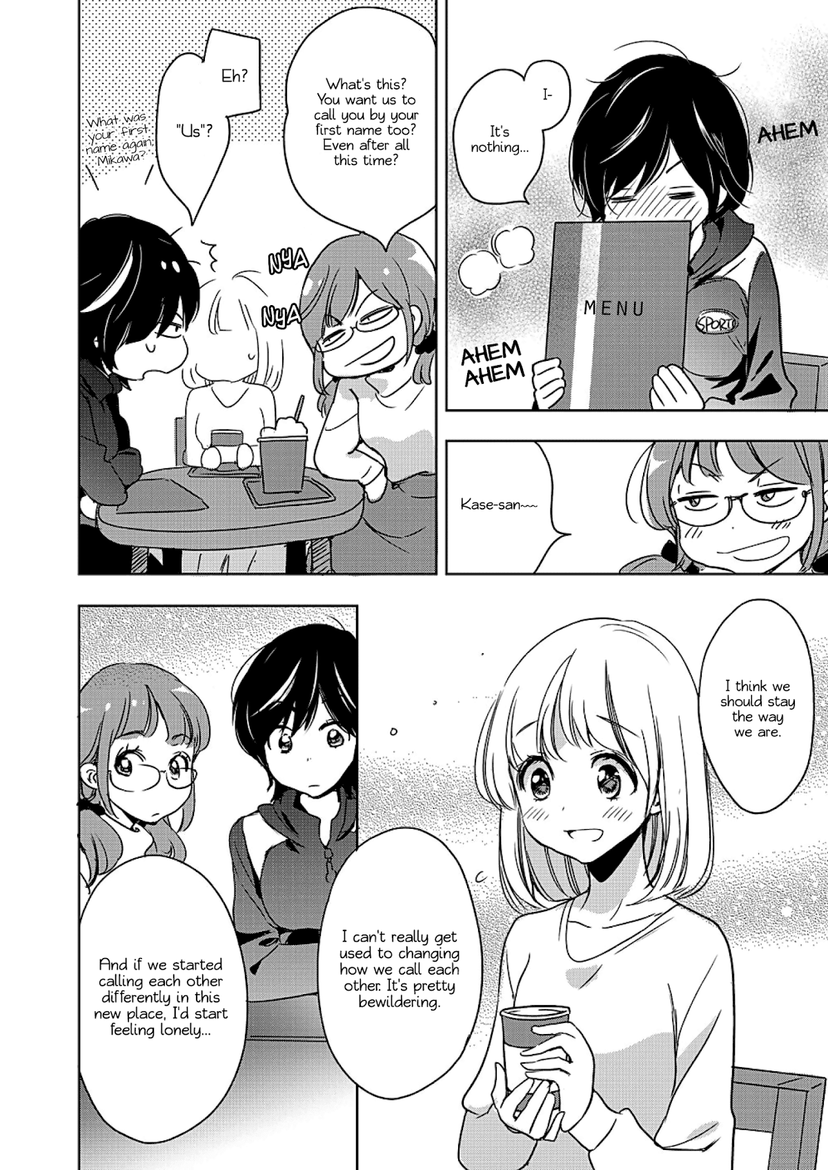 Yamada to Kase-san Chapter 4 page 13 - Chapter 4: Lipstick and Kase-san