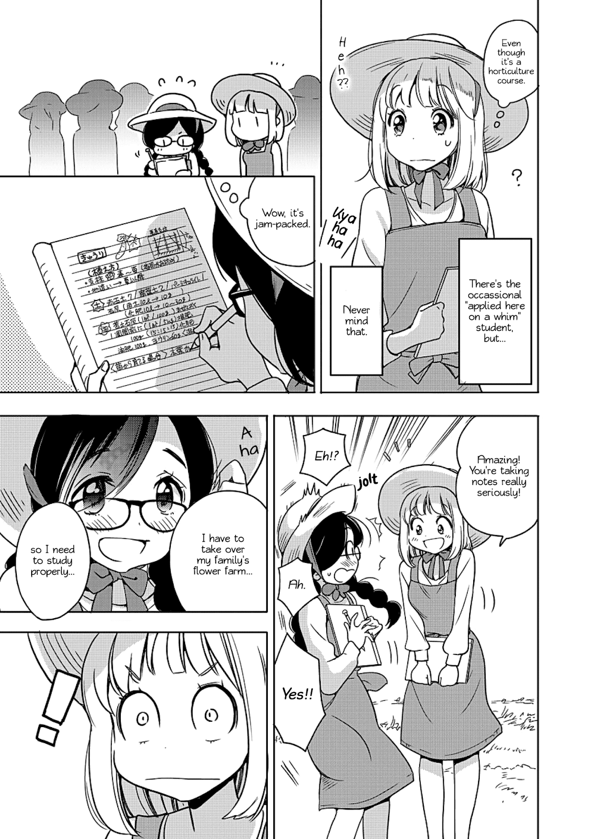 Yamada to Kase-san Chapter 4 page 4 - Chapter 4: Lipstick and Kase-san