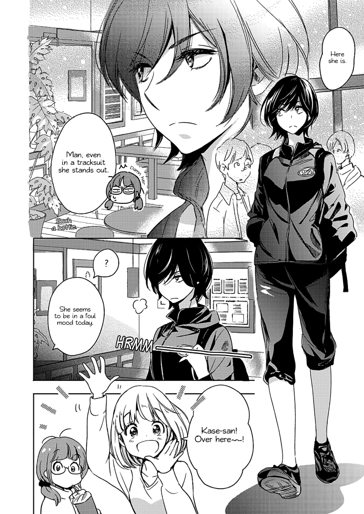 Yamada to Kase-san Chapter 4 page 9 - Chapter 4: Lipstick and Kase-san