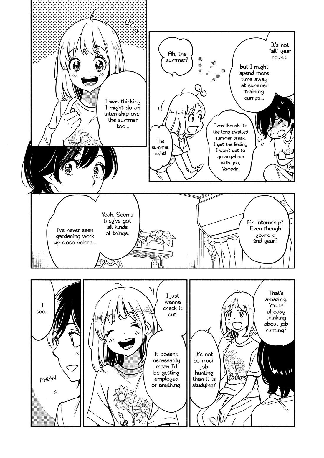 Yamada to Kase-san Chapter 40 page 20 - Chapter 40: Lemon Sour and Kase-san