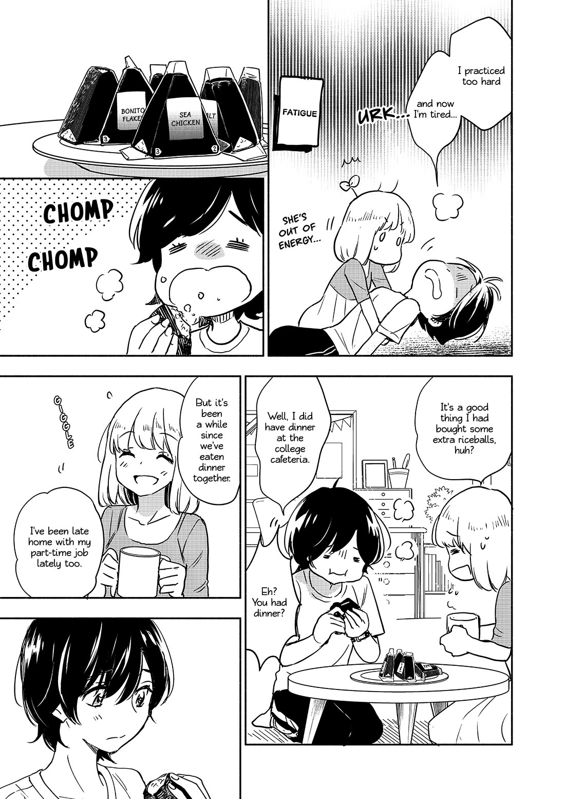 Yamada to Kase-san Chapter 42 page 10 - Chapter 42: Riceballs and Kase-san