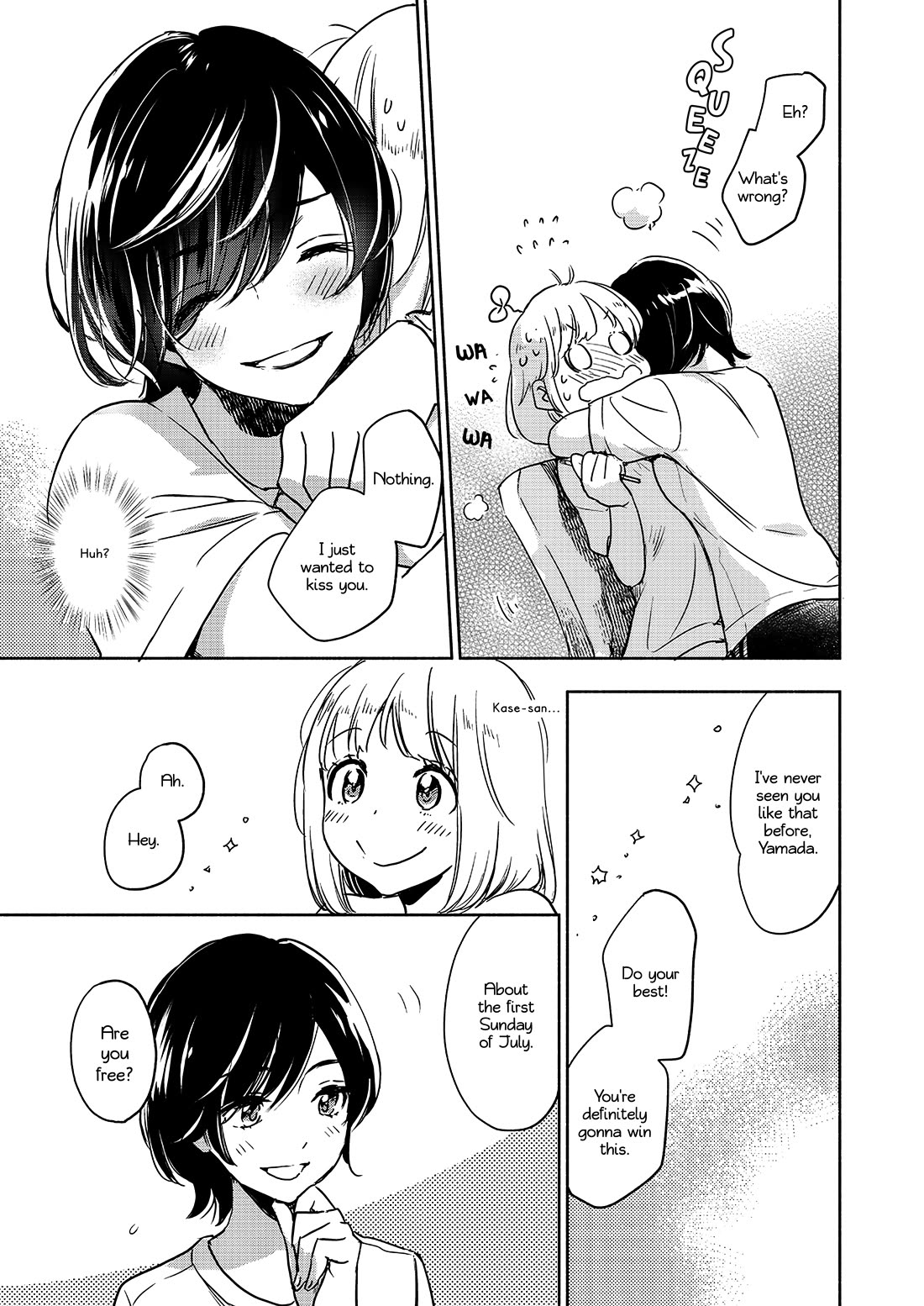 Yamada to Kase-san Chapter 42 page 16 - Chapter 42: Riceballs and Kase-san