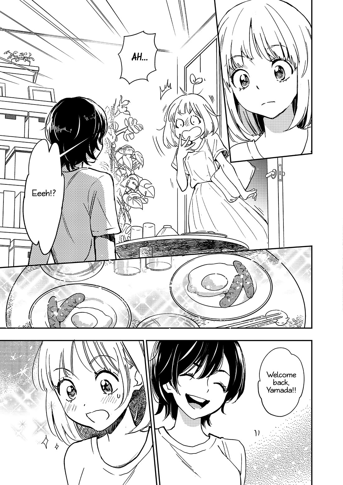 Yamada to Kase-san Chapter 43 page 12 - Chapter 43: Fried eggs and Kase-san