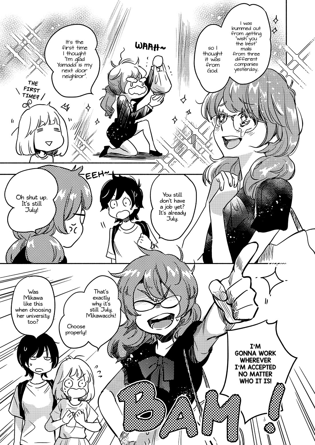 Yamada to Kase-san Chapter 43 page 4 - Chapter 43: Fried eggs and Kase-san