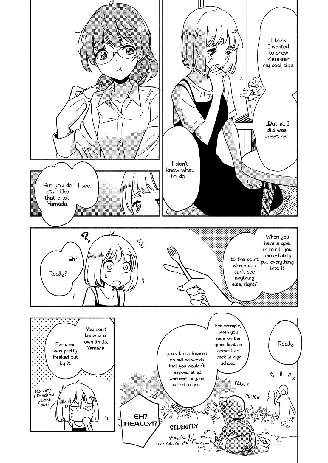 Yamada to Kase-san Chapter 45 page 13 - Chapter 45: (Yamada and Kase-san) Smiles and Kase-san