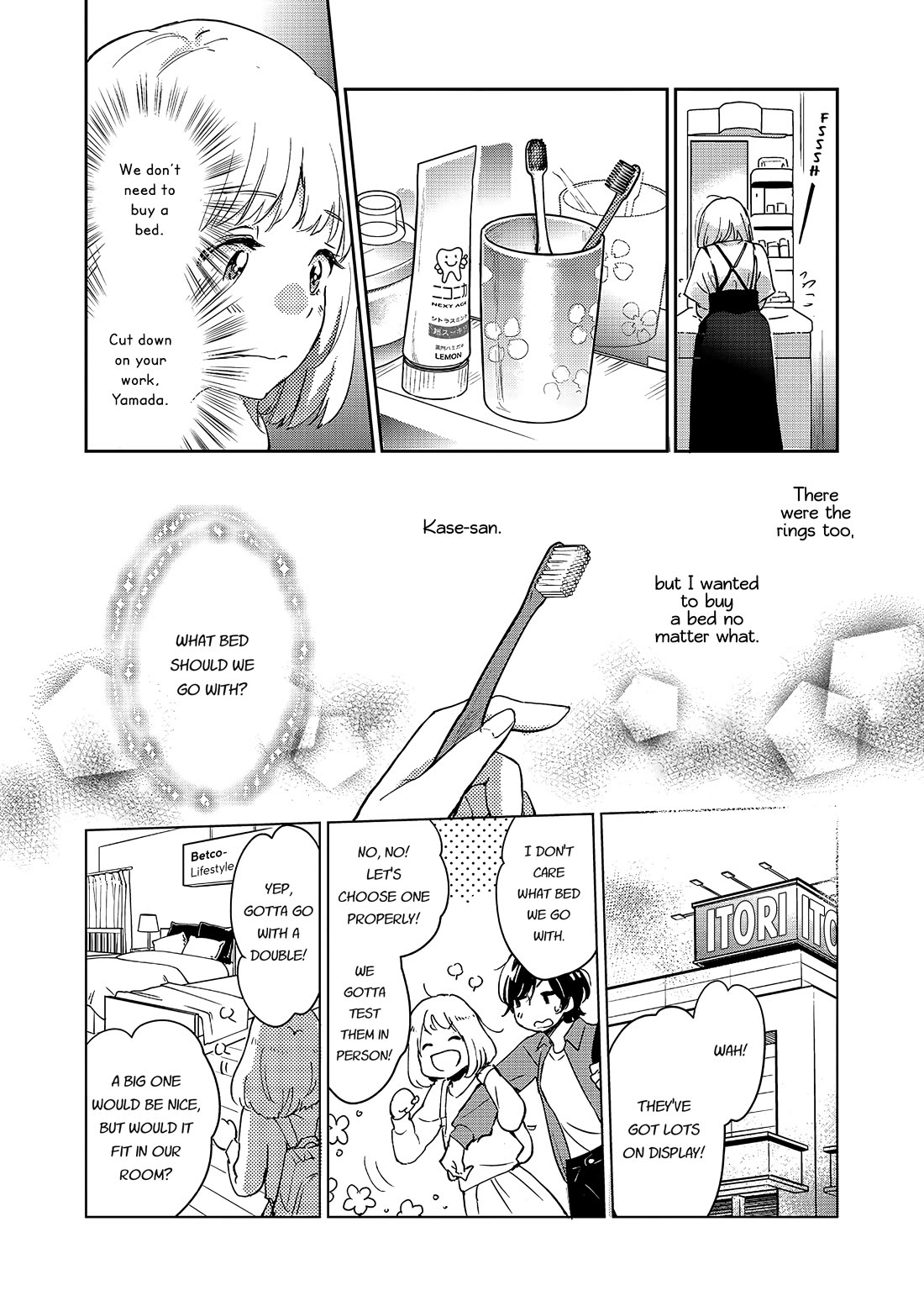 Yamada to Kase-san Chapter 45 page 7 - Chapter 45: (Yamada and Kase-san) Smiles and Kase-san