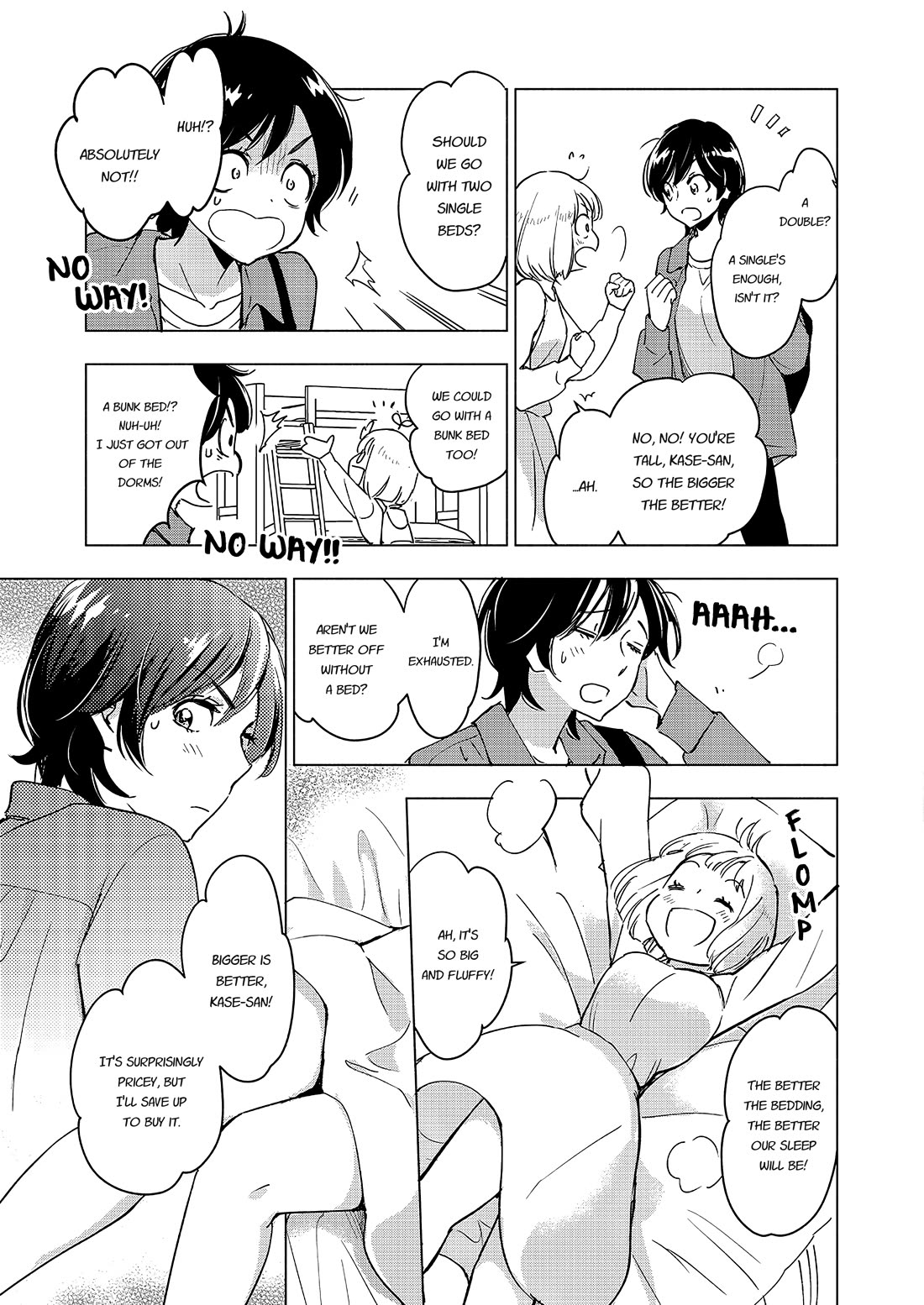 Yamada to Kase-san Chapter 45 page 8 - Chapter 45: (Yamada and Kase-san) Smiles and Kase-san