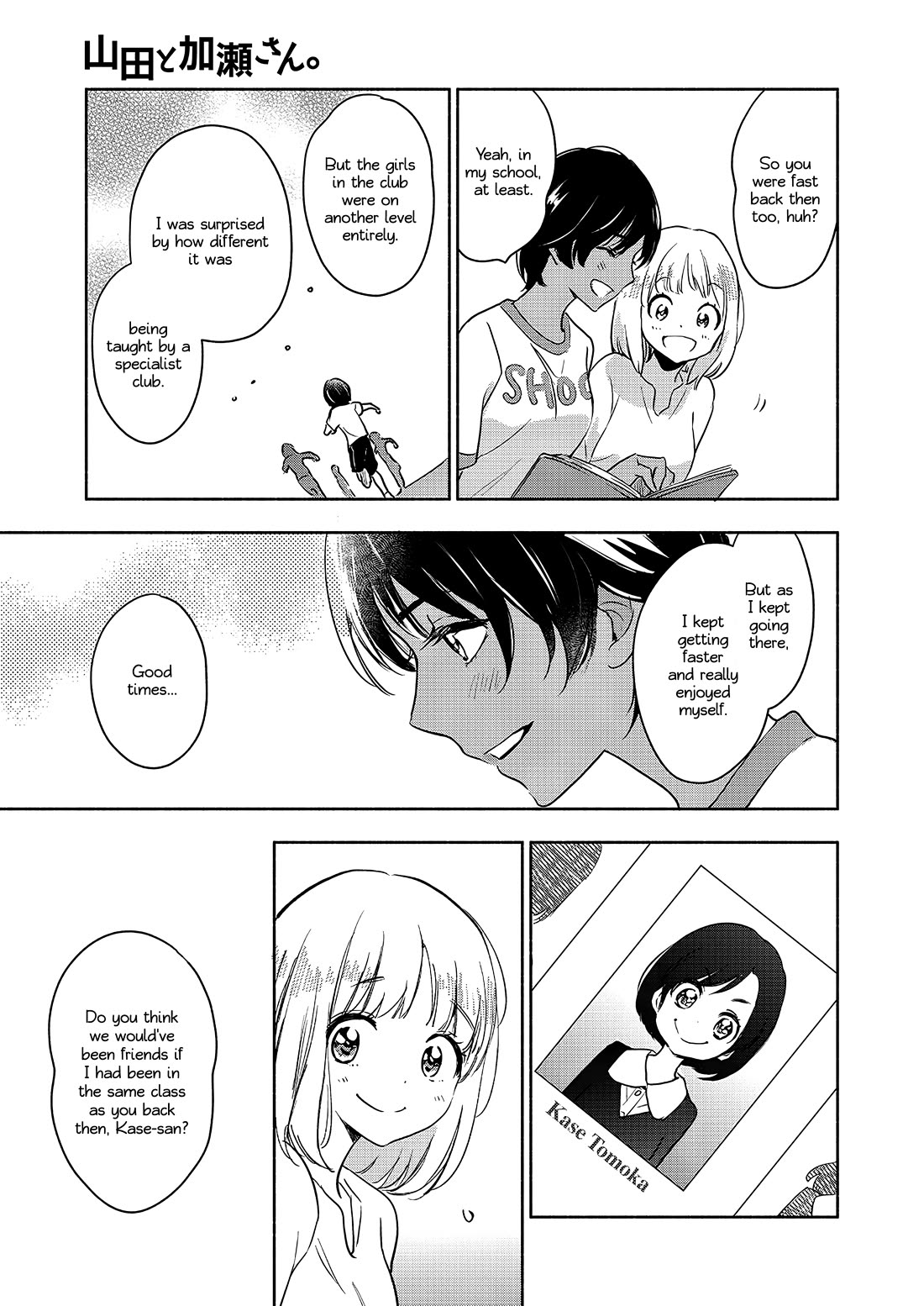 Yamada to Kase-san Chapter 48 page 10 - Chapter 48: (Yamada and Kase-san) Graduation album and Kase-san