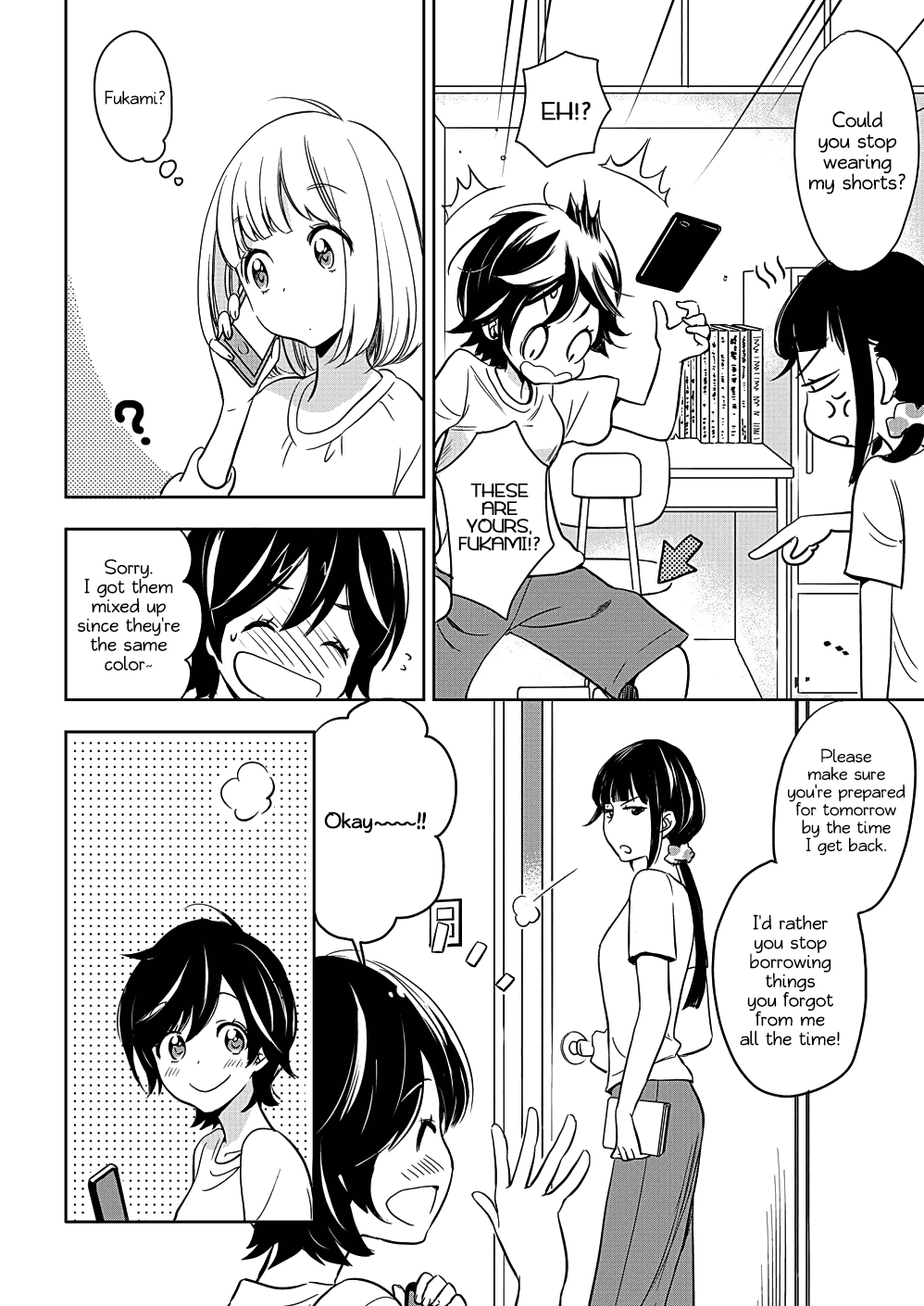 Yamada to Kase-san Chapter 7 page 10 - Chapter 7: Roommate and Kase-san