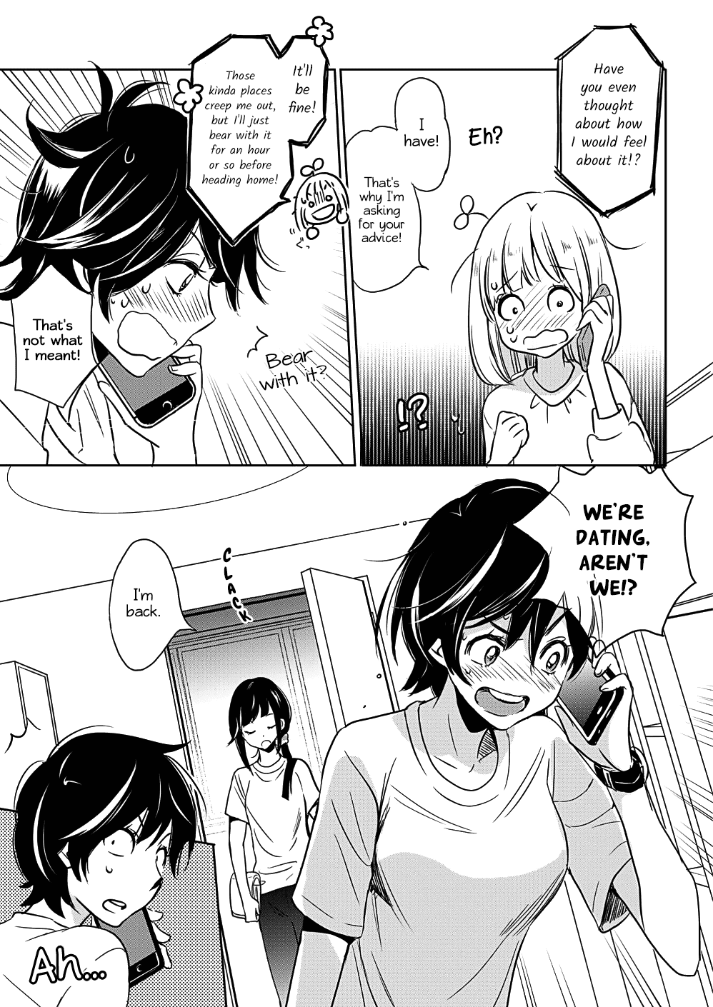 Yamada to Kase-san Chapter 7 page 7 - Chapter 7: Roommate and Kase-san
