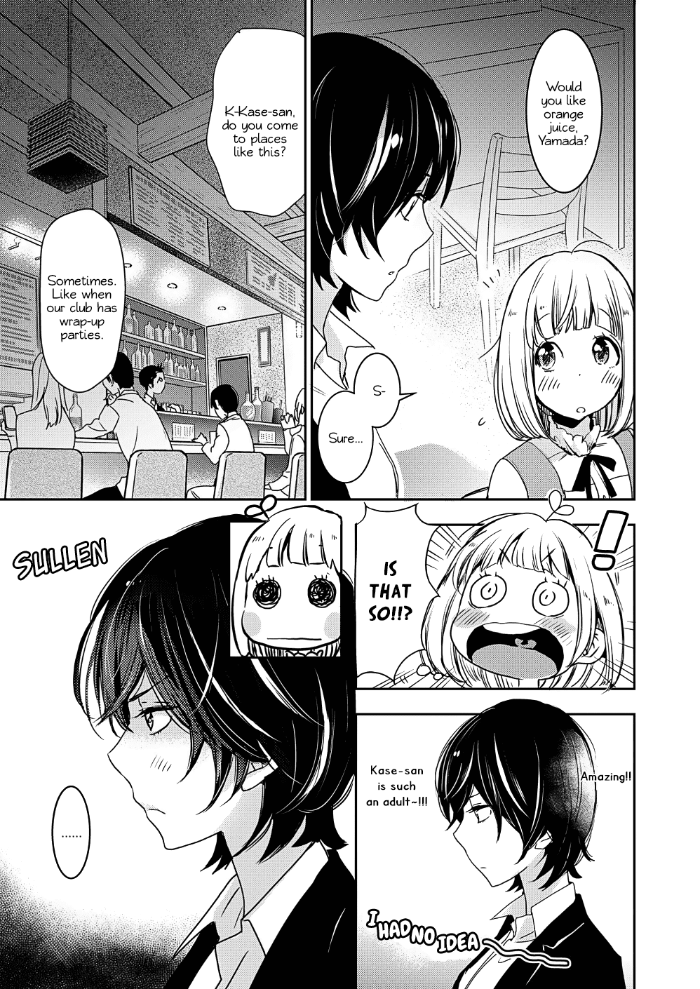 Yamada to Kase-san Chapter 8 page 8 - Chapter 8: Ginger ale and Kase-san