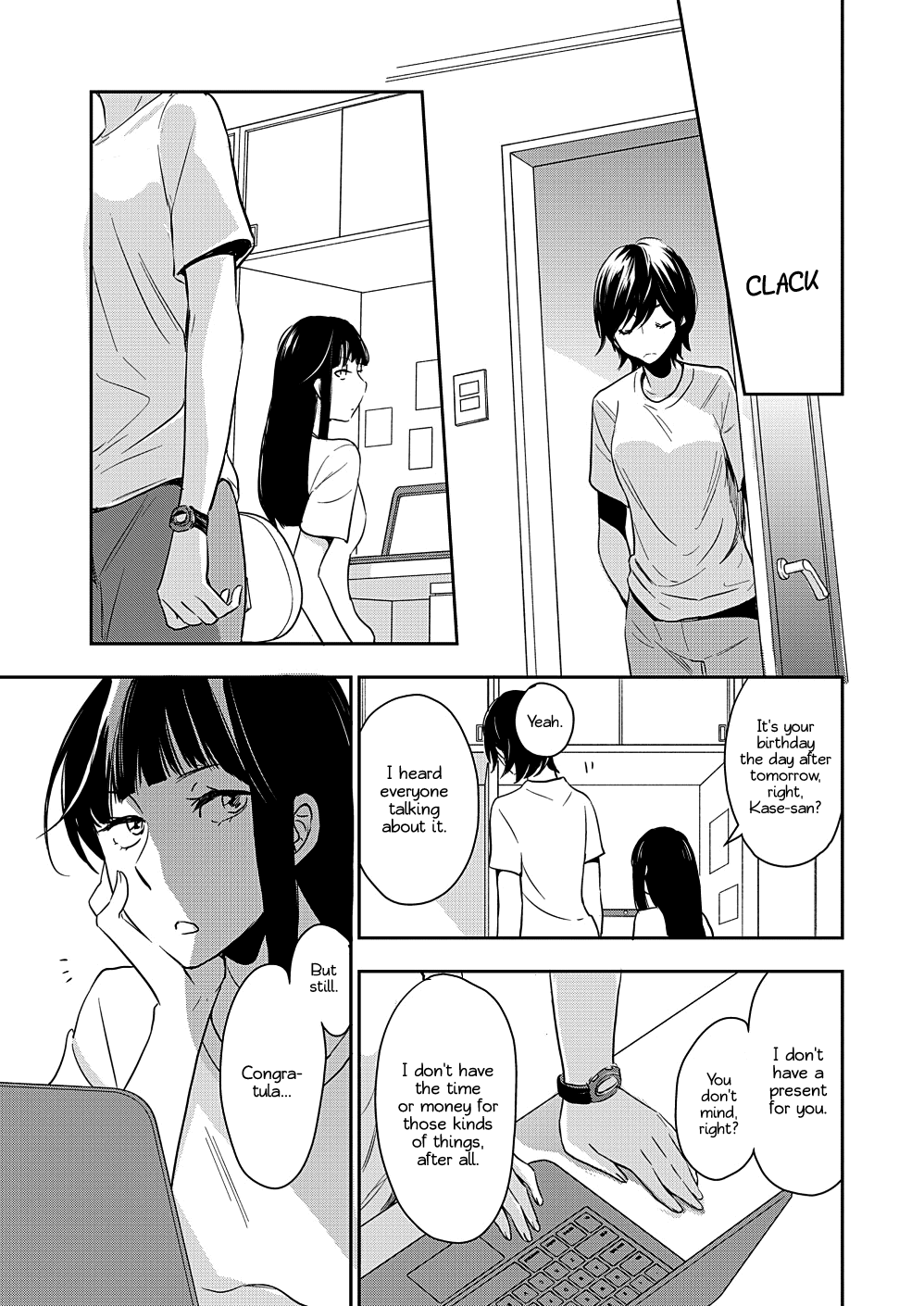 Yamada to Kase-san Chapter 9 page 12 - Chapter 9: Bouquet and Kase-san