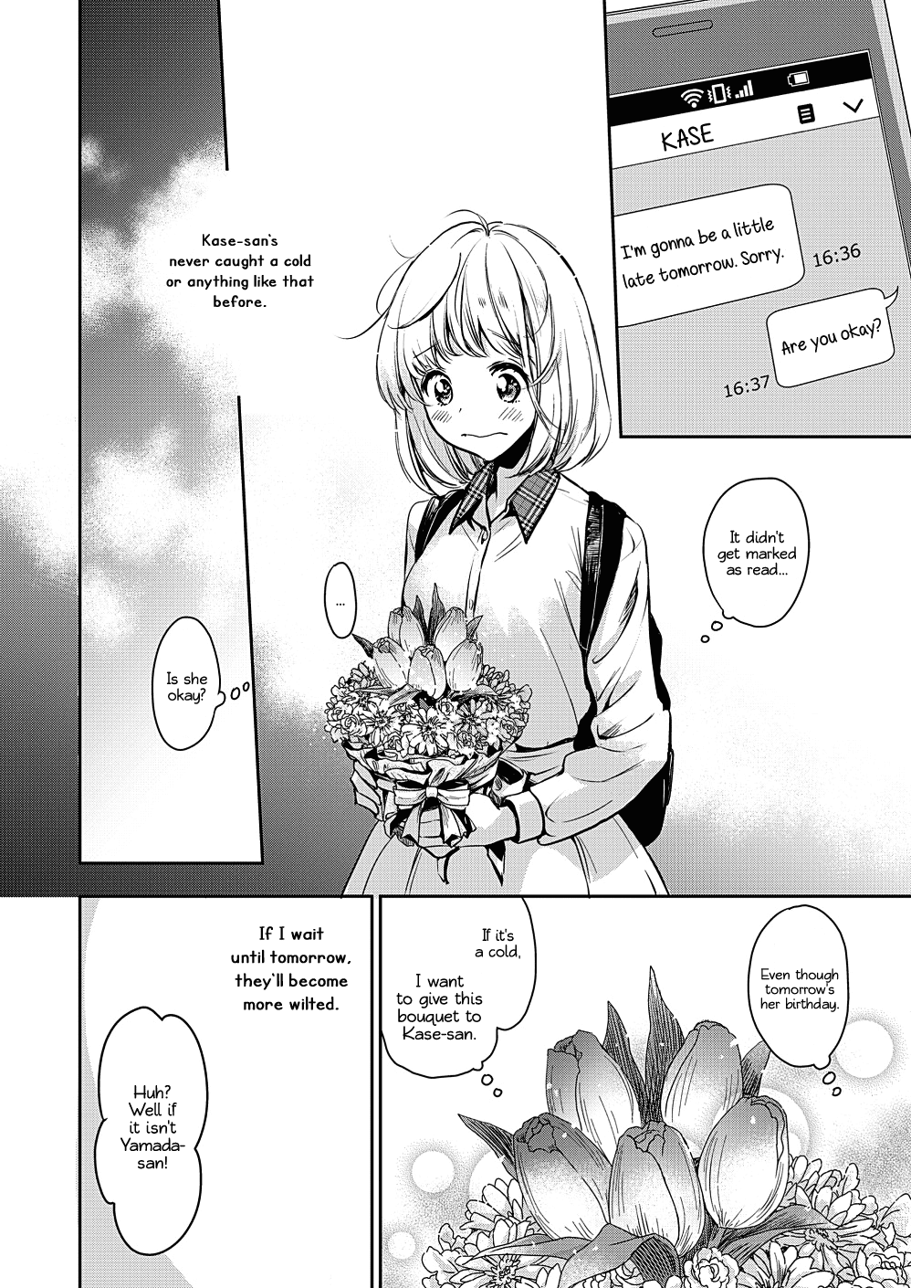 Yamada to Kase-san Chapter 9 page 25 - Chapter 9: Bouquet and Kase-san