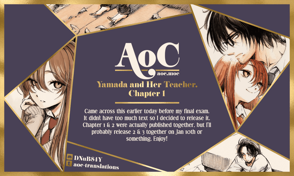 Yamada to Sensei Chapter 1 page 1 - Chapter 1: The High School Girl and the Wounded Beast