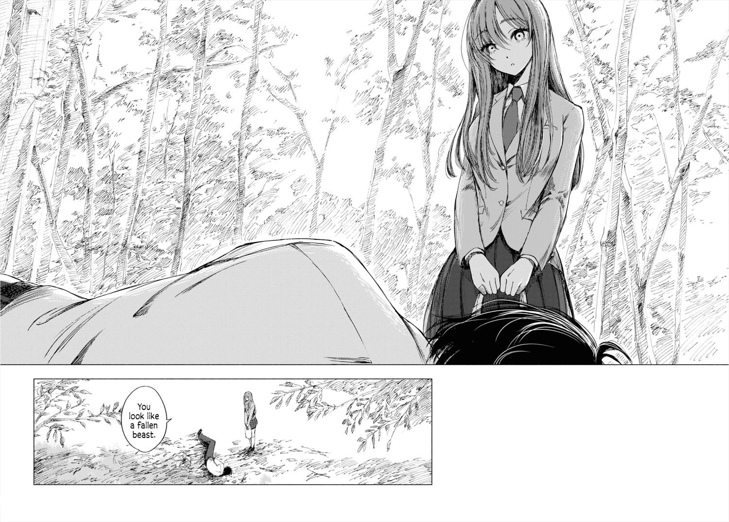 Yamada to Sensei Chapter 1 page 11 - Chapter 1: The High School Girl and the Wounded Beast