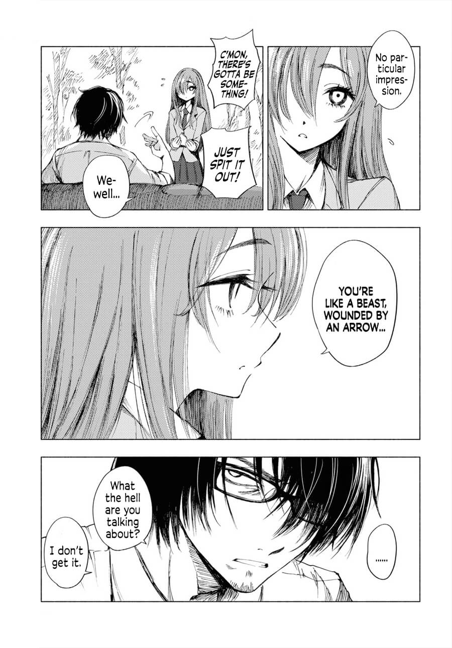 Yamada to Sensei Chapter 1 page 17 - Chapter 1: The High School Girl and the Wounded Beast