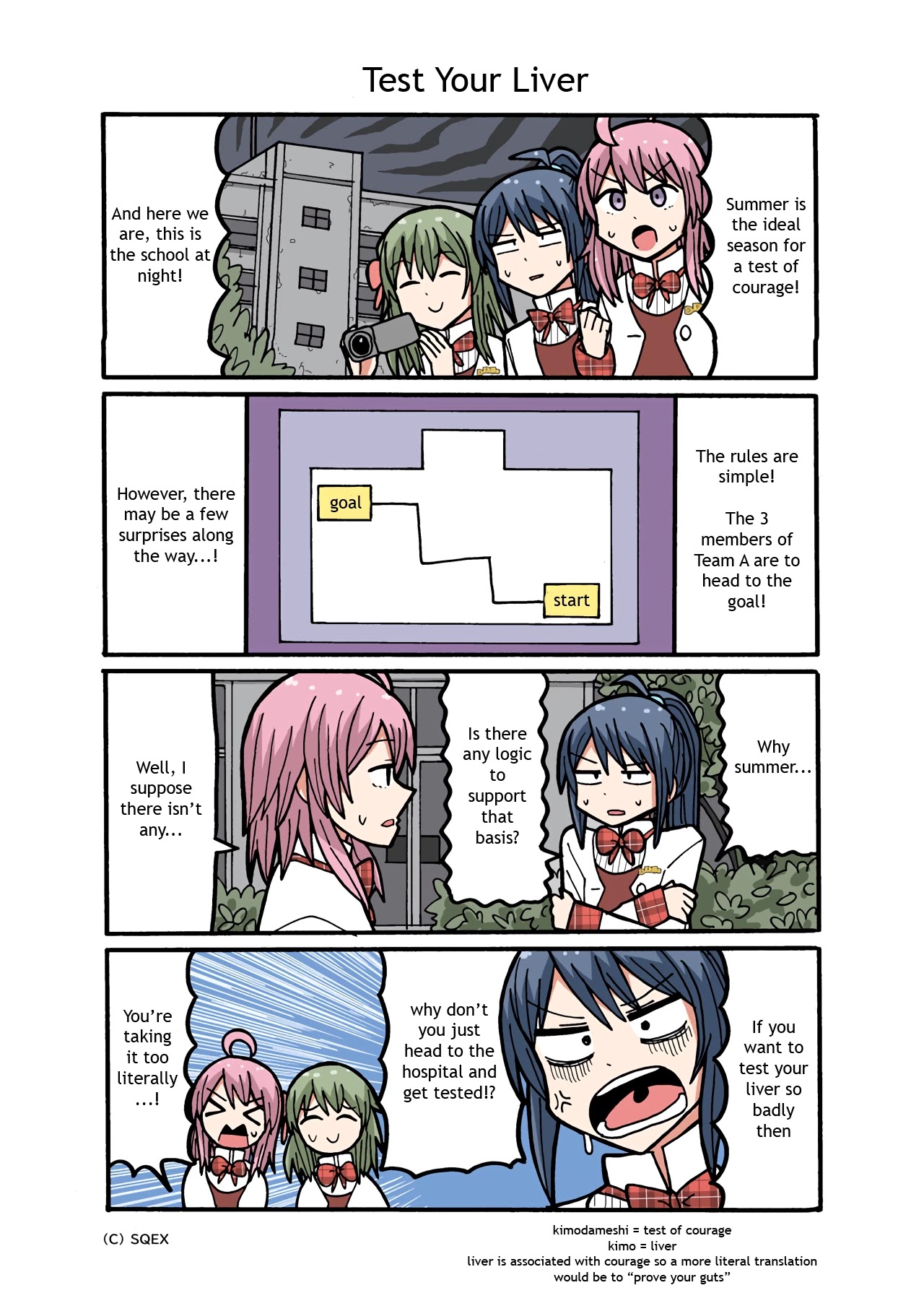 Yamada's Life as a Lazy Youtuber Chapter 107 page 1 - Chapter 107: Test Your Liver