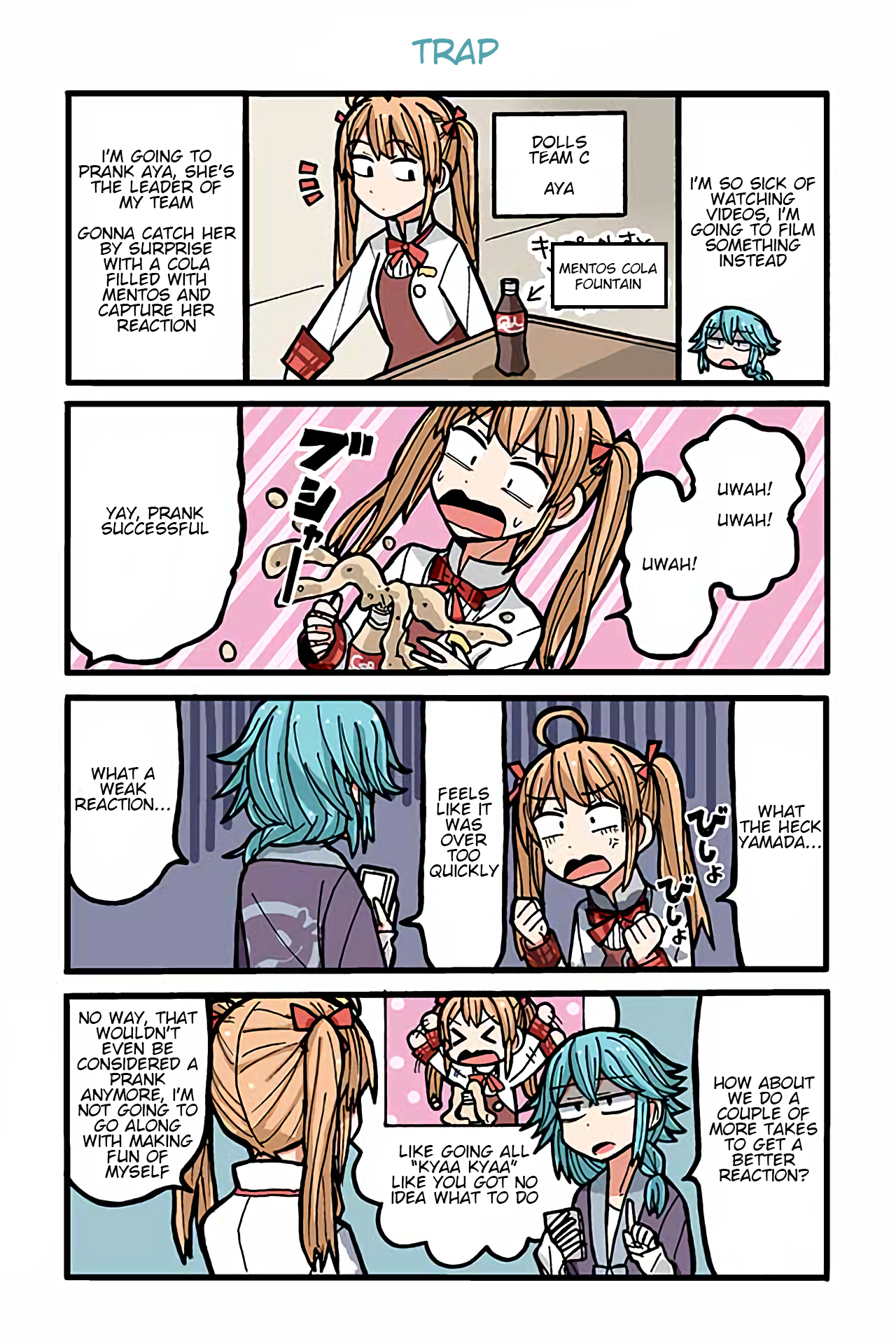 Yamada's Life as a Lazy Youtuber Chapter 11 page 1 - Chapter 11: Trap