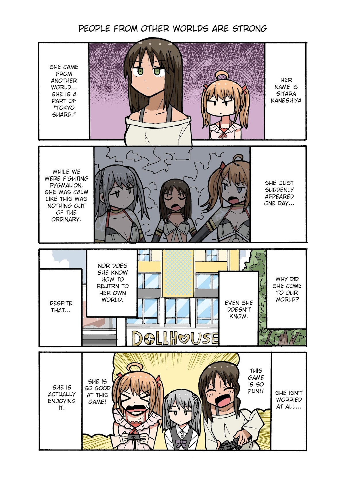 Yamada's Life as a Lazy Youtuber Chapter 116 page 1 - Chapter 116: People From Other Worlds Are Strong