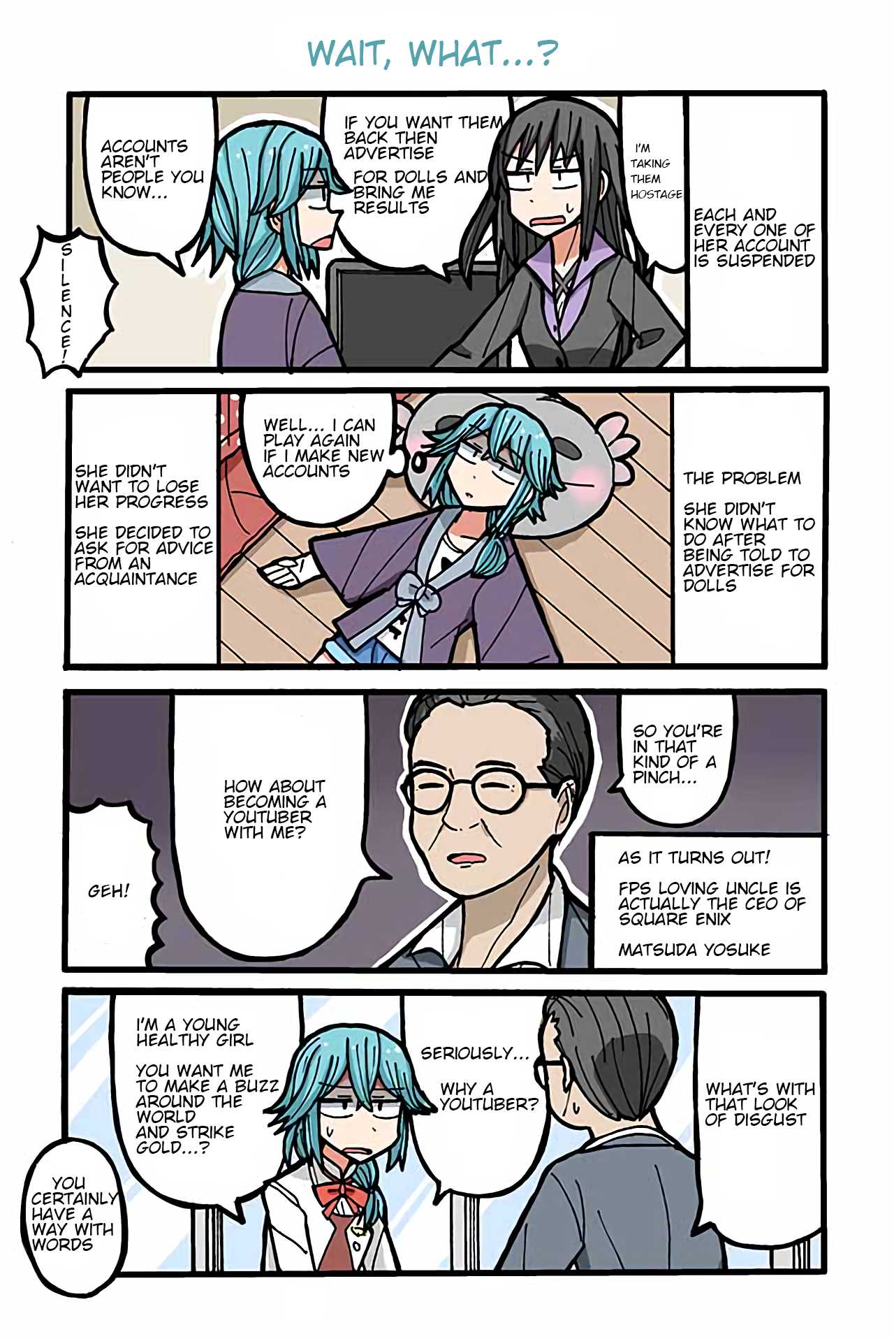 Yamada's Life as a Lazy Youtuber Chapter 2 page 1 - Chapter 2: Wait, What...?