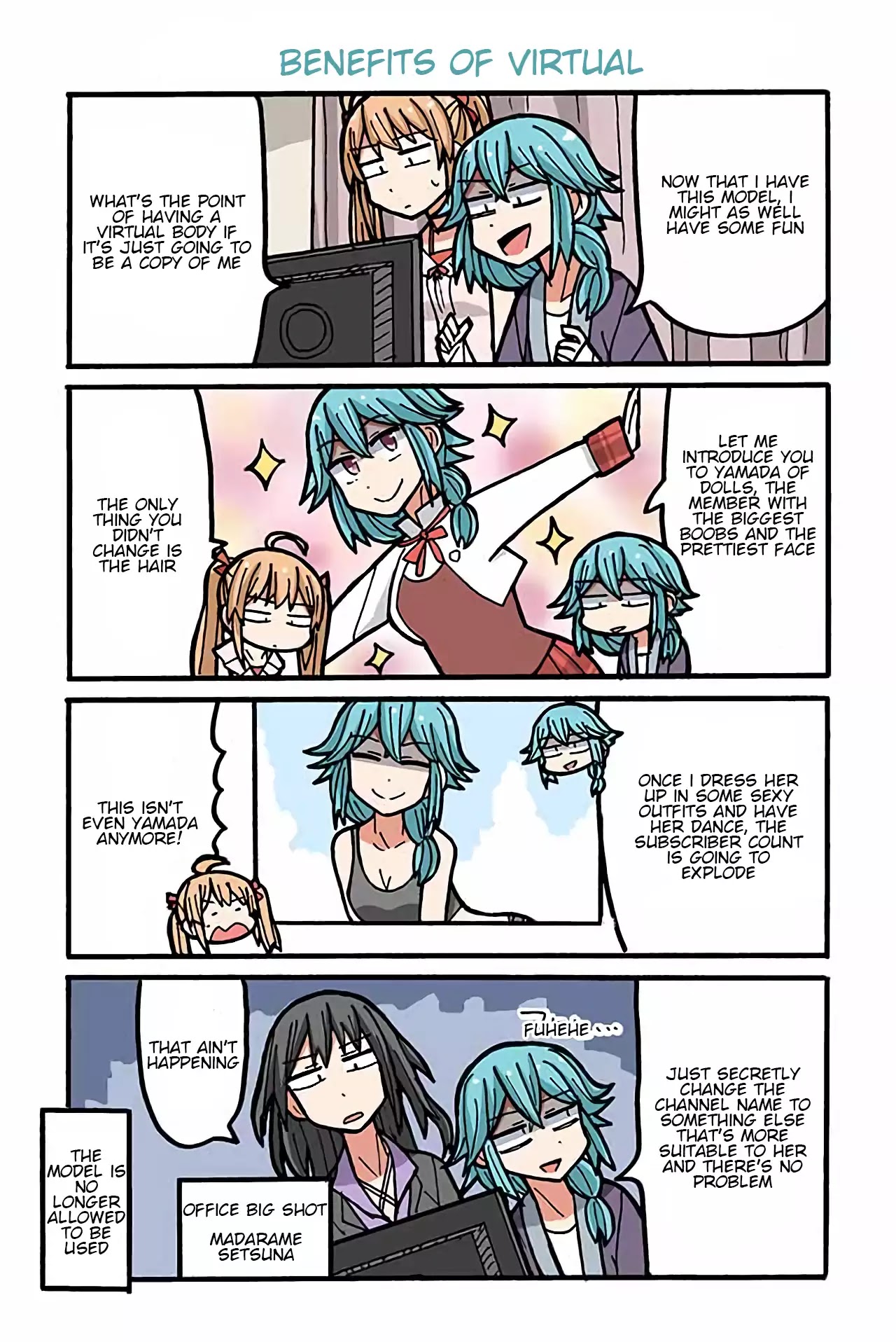 Yamada's Life as a Lazy Youtuber Chapter 31 page 1 - Chapter 31: Benefits of Virtual