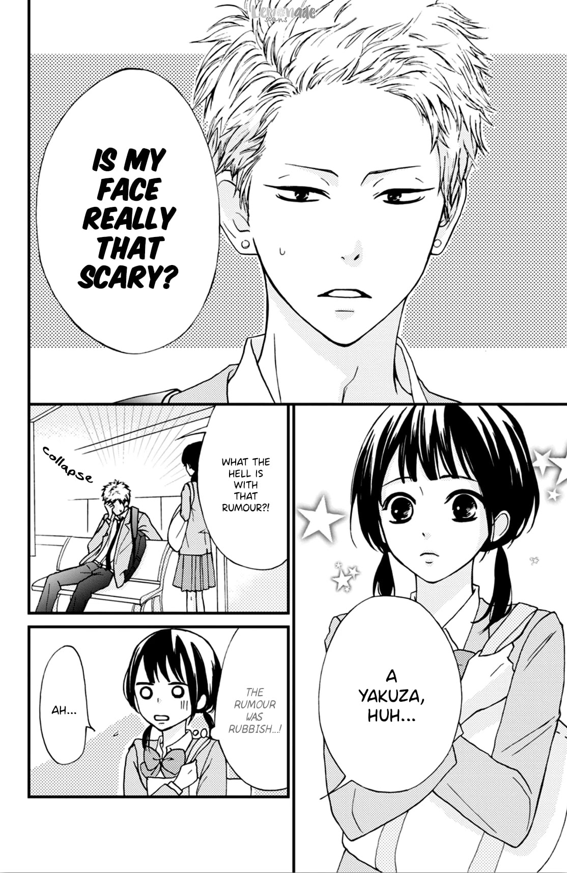 Yamaguchi-kun wa warukunai Chapter 1 page 16 - Chapter 1
