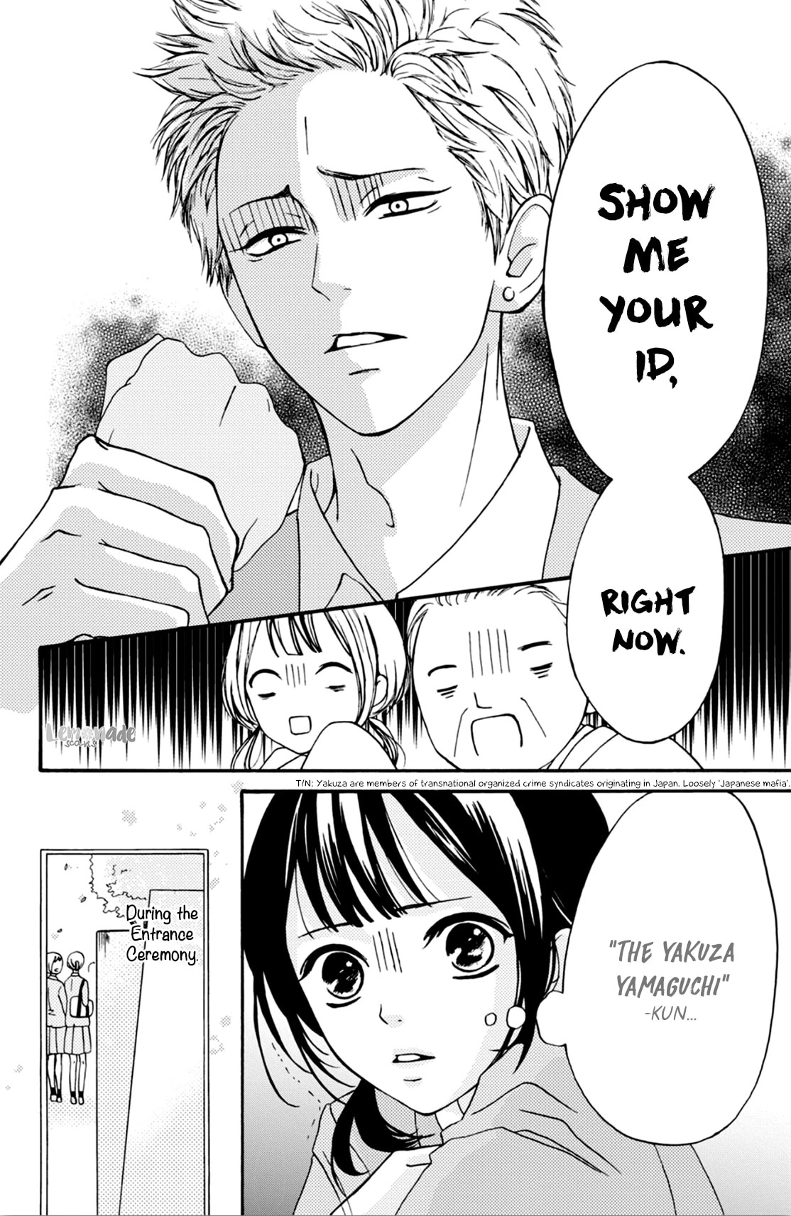 Yamaguchi-kun wa warukunai Chapter 1 page 6 - Chapter 1