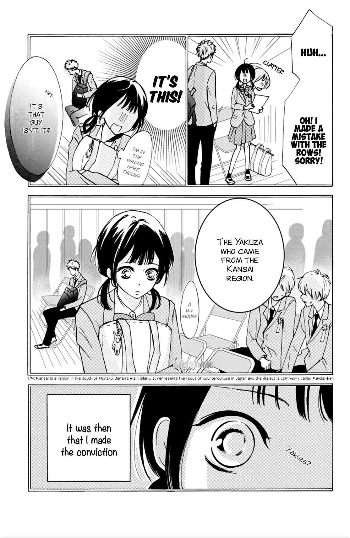 Yamaguchi-kun wa warukunai Chapter 1 page 9 - Chapter 1