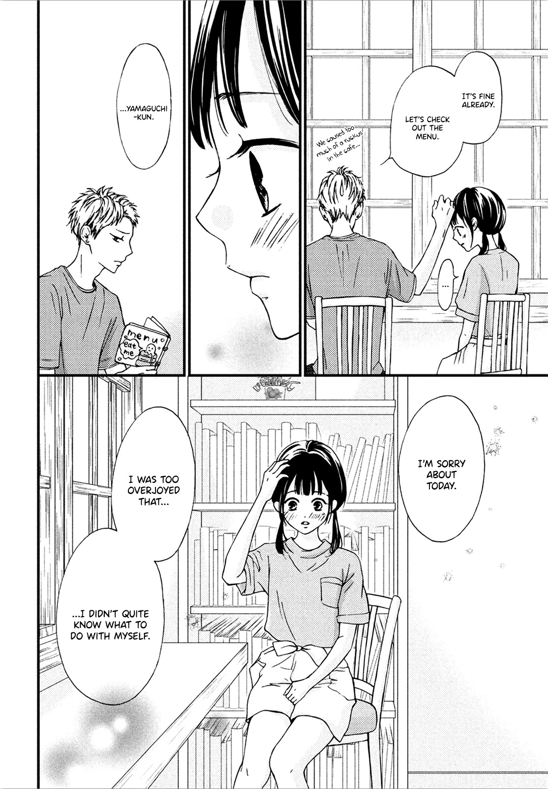 Yamaguchi-kun wa warukunai Chapter 10 page 36 - Chapter 10: It wasn't sudden