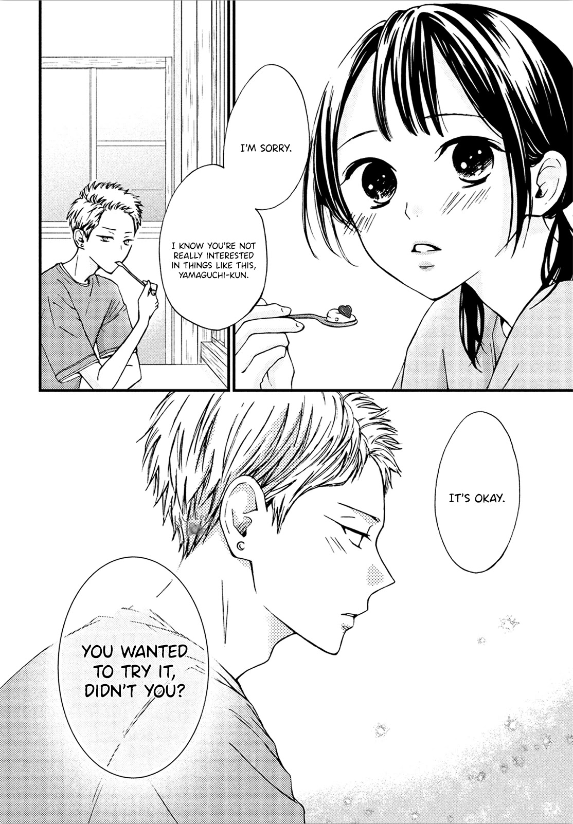 Yamaguchi-kun wa warukunai Chapter 10 page 40 - Chapter 10: It wasn't sudden