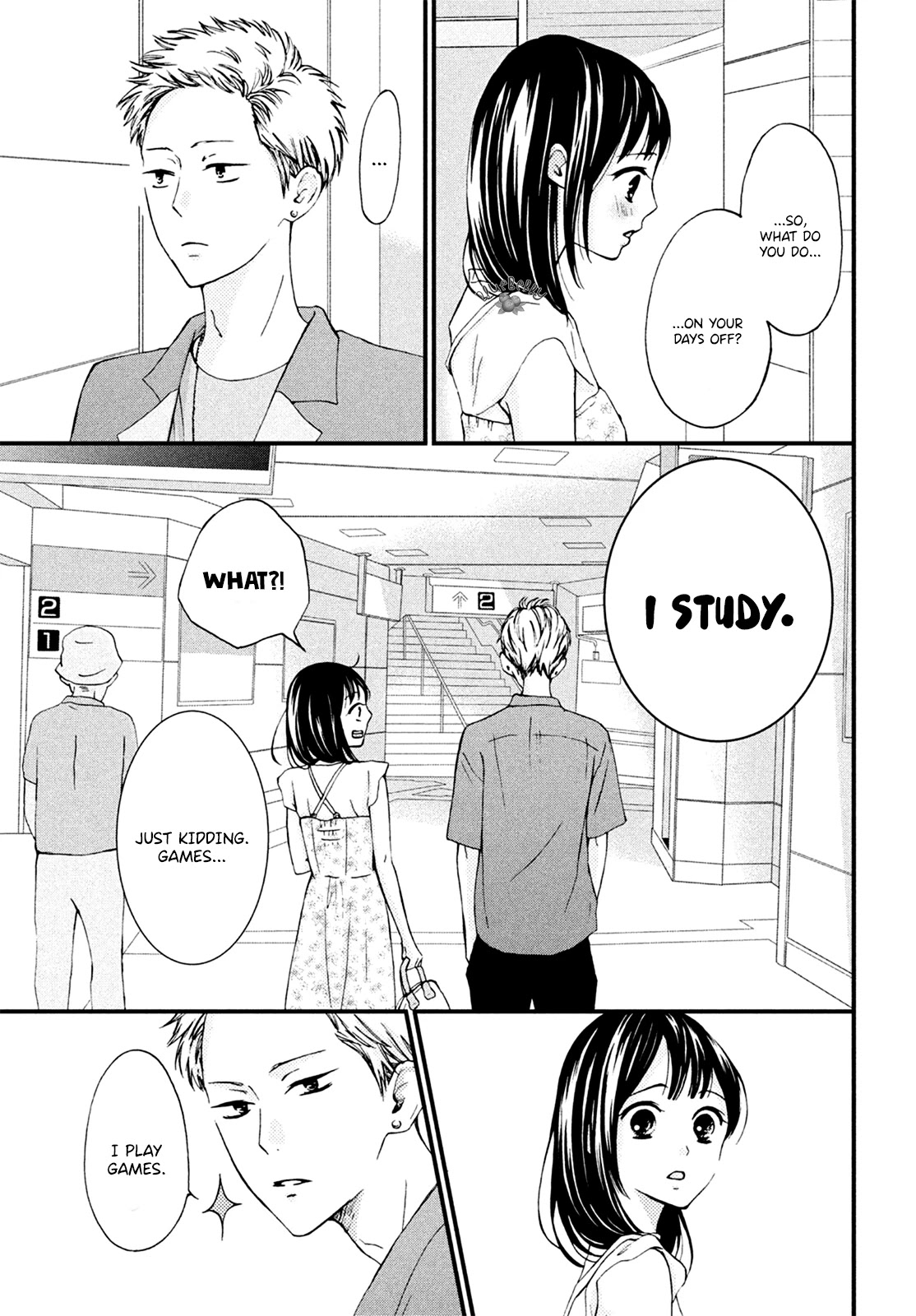 Yamaguchi-kun wa warukunai Chapter 11 page 13 - Chapter 11: Well, with various things