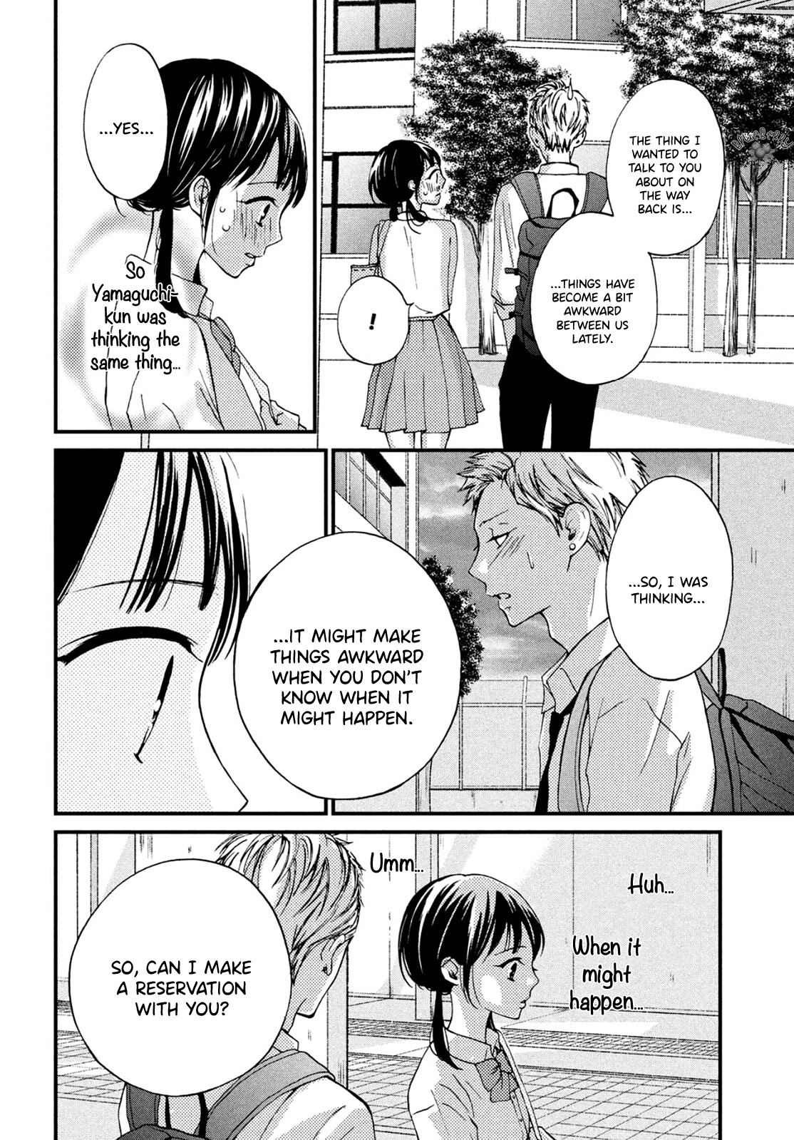Yamaguchi-kun wa warukunai Chapter 14 page 40 - Chapter 14