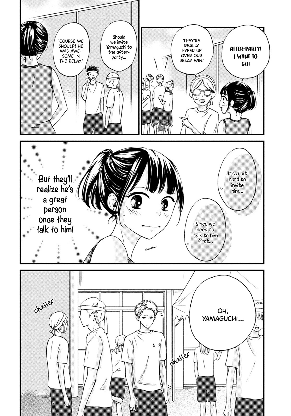 Yamaguchi-kun wa warukunai Chapter 17 page 16 - Chapter 17