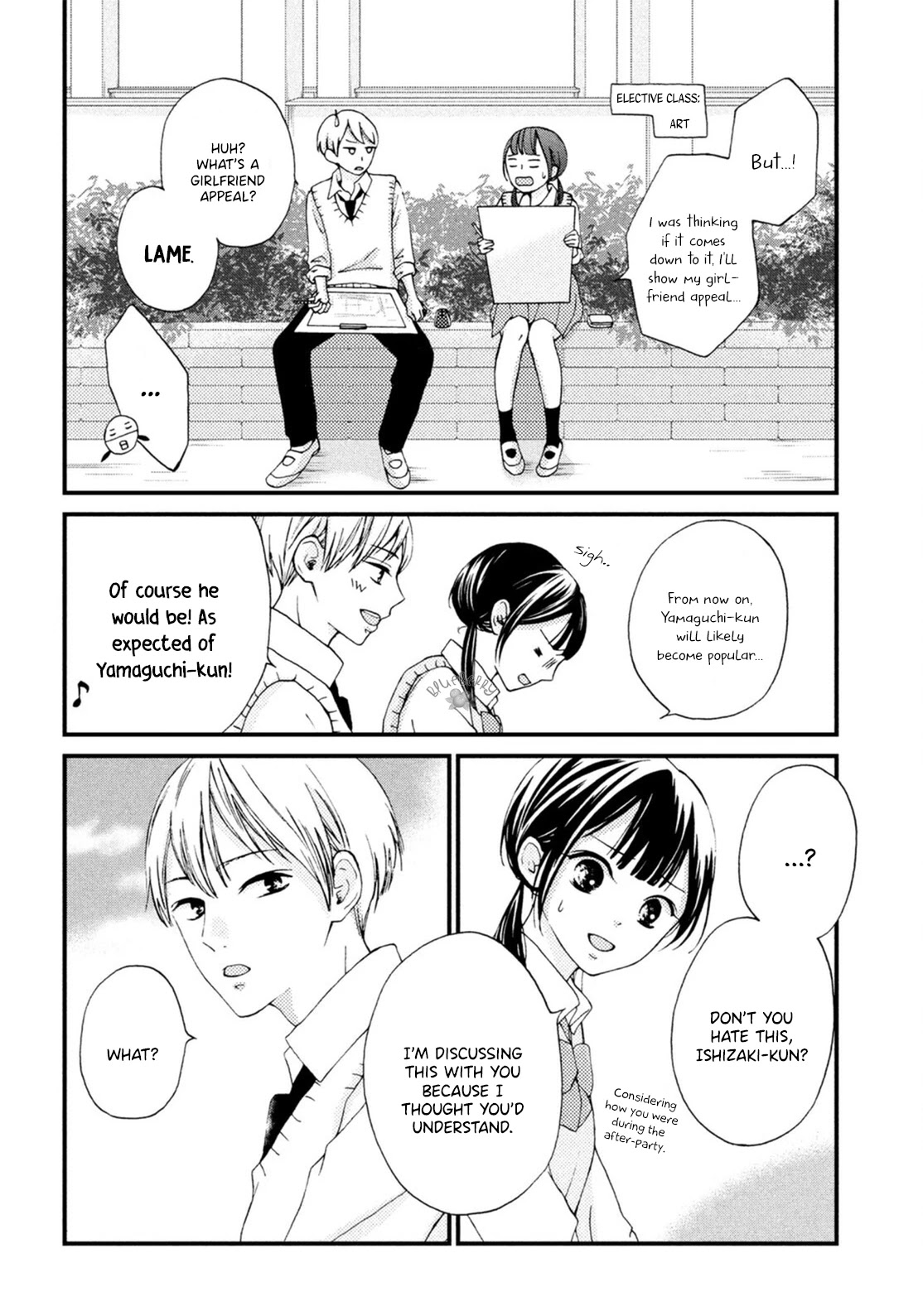Yamaguchi-kun wa warukunai Chapter 18 page 21 - Chapter 18