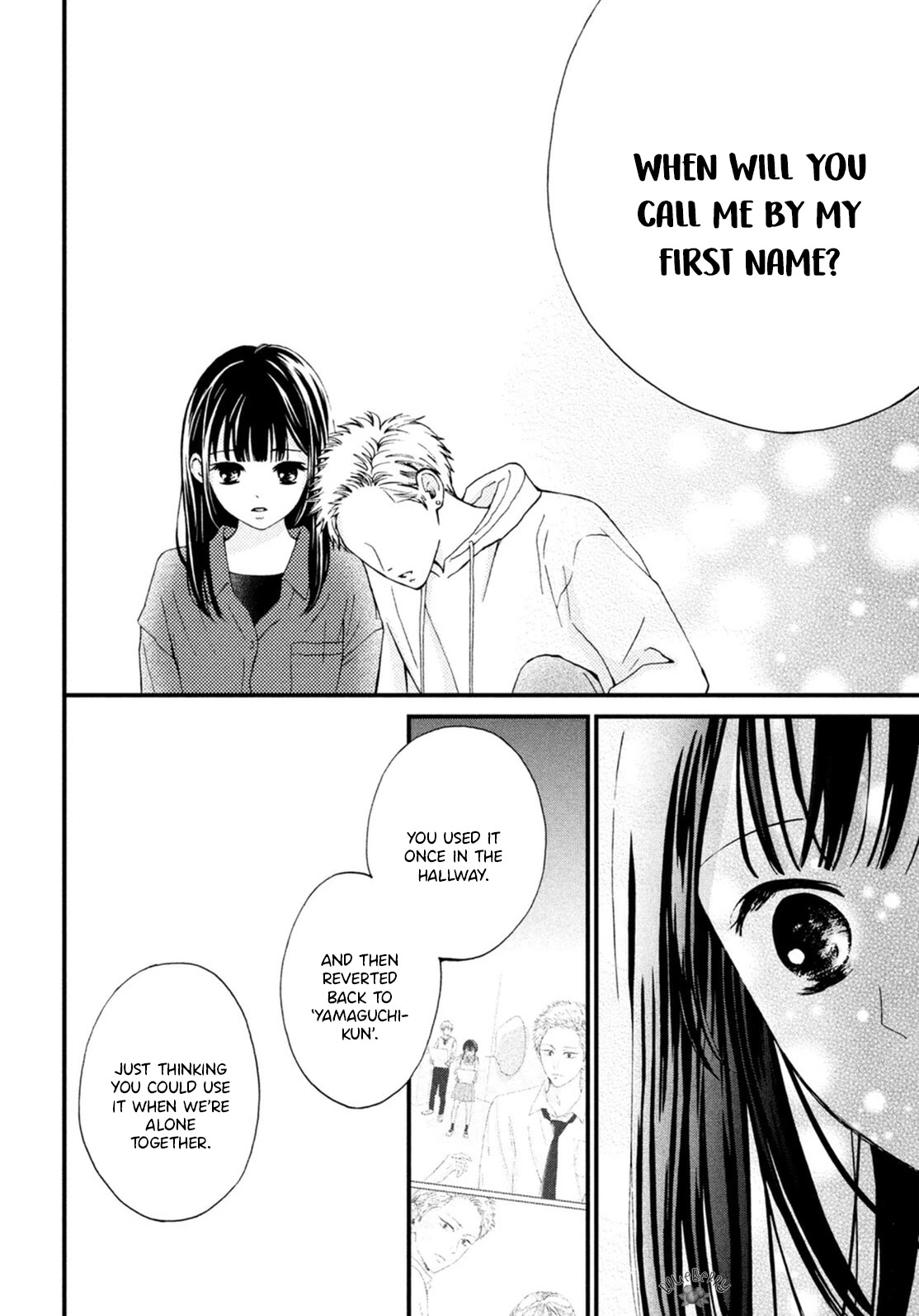 Yamaguchi-kun wa warukunai Chapter 19 page 28 - Chapter 19