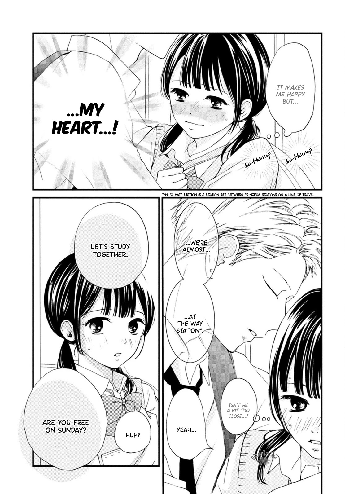 Yamaguchi-kun wa warukunai Chapter 19 page 7 - Chapter 19