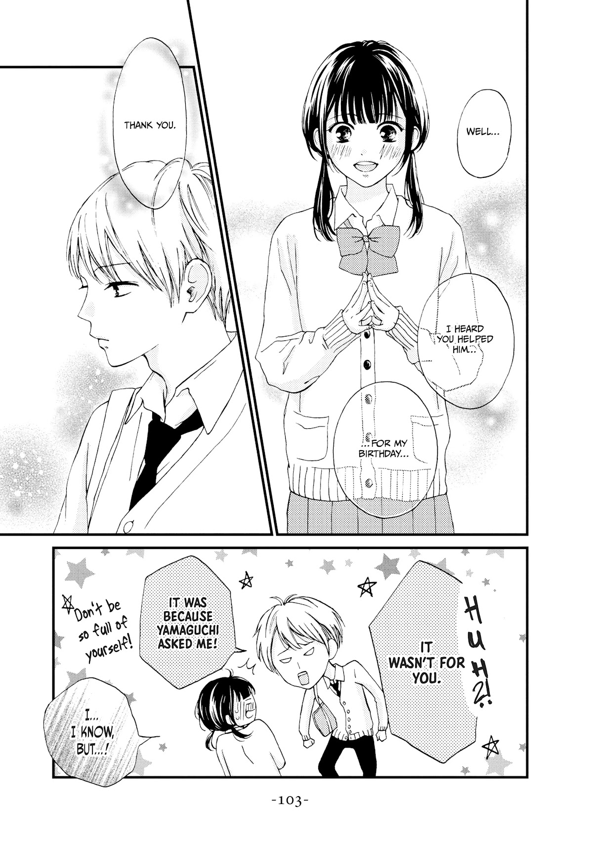 Yamaguchi-kun wa warukunai Chapter 23 page 19 - Chapter 23