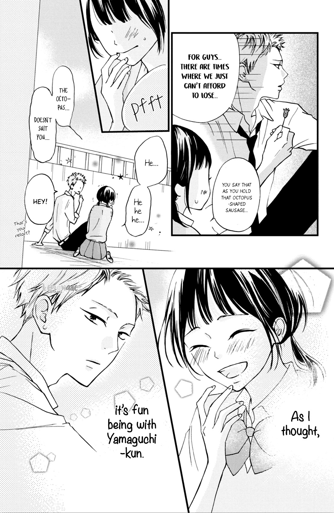 Yamaguchi-kun wa warukunai Chapter 3 page 21 - Chapter 3