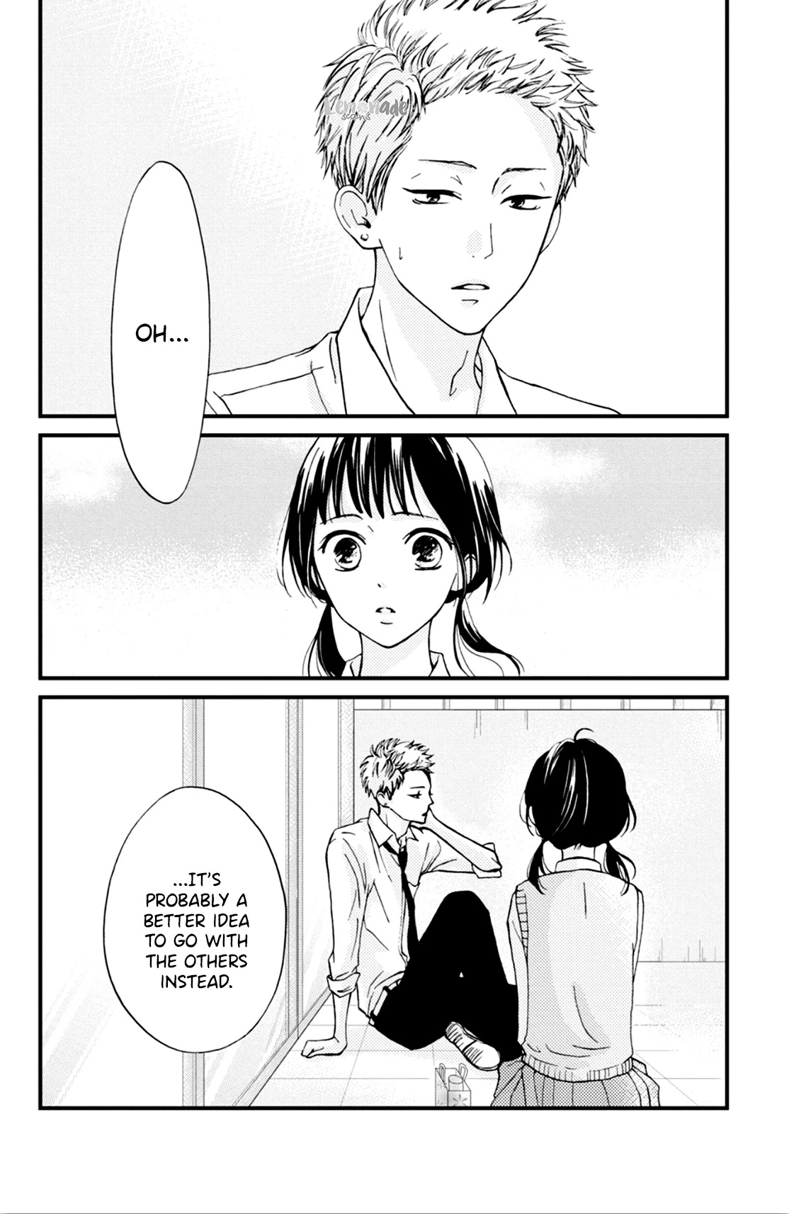 Yamaguchi-kun wa warukunai Chapter 3 page 24 - Chapter 3