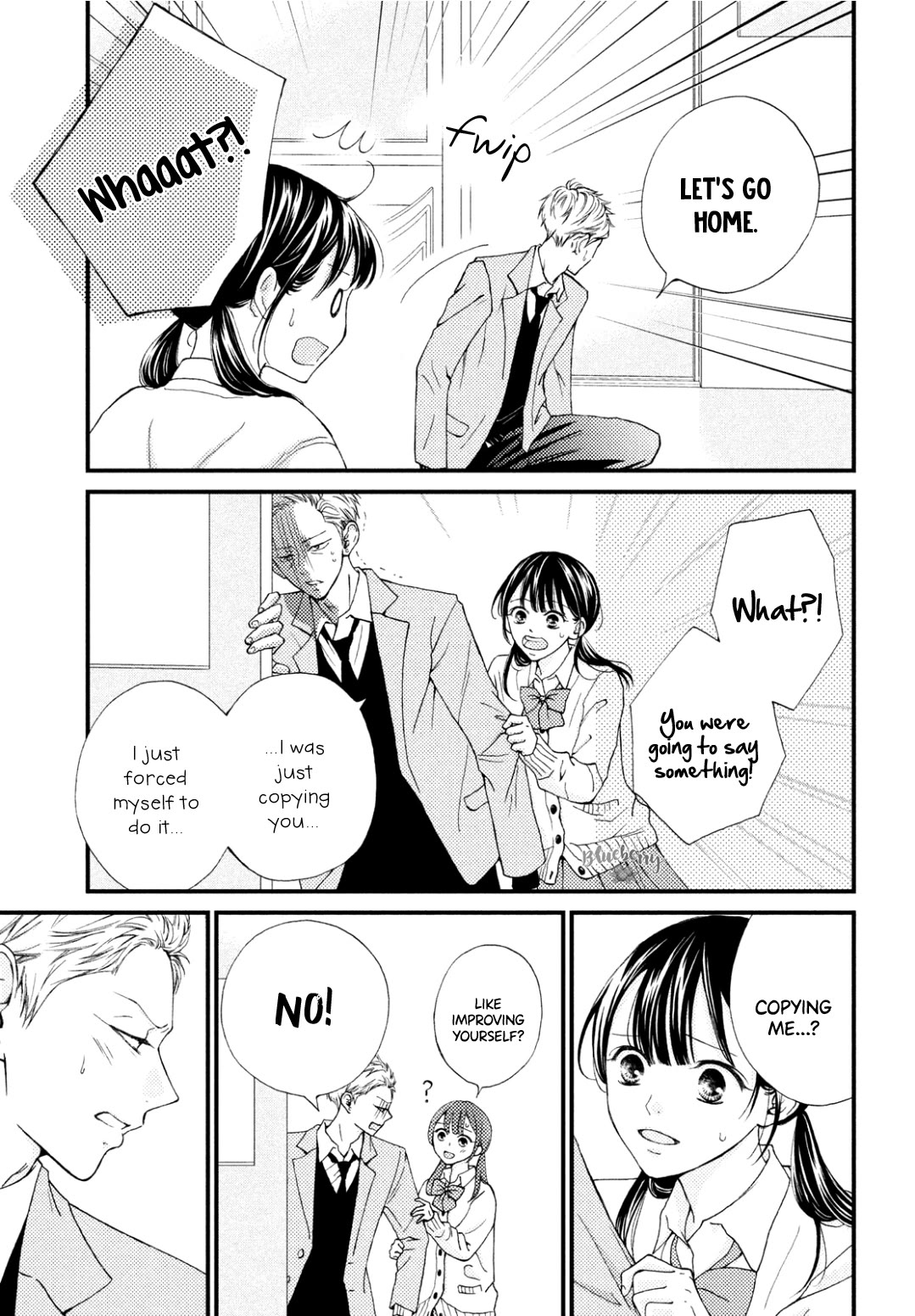 Yamaguchi-kun wa warukunai Chapter 33 page 34 - Chapter 33