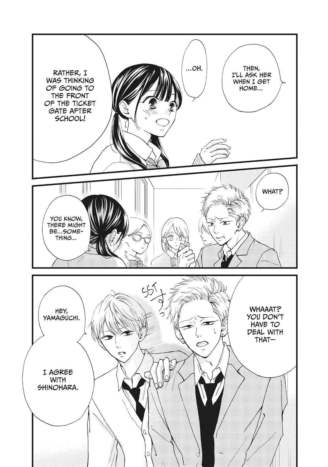 Yamaguchi-kun wa warukunai Chapter 36 page 10 - Chapter 36