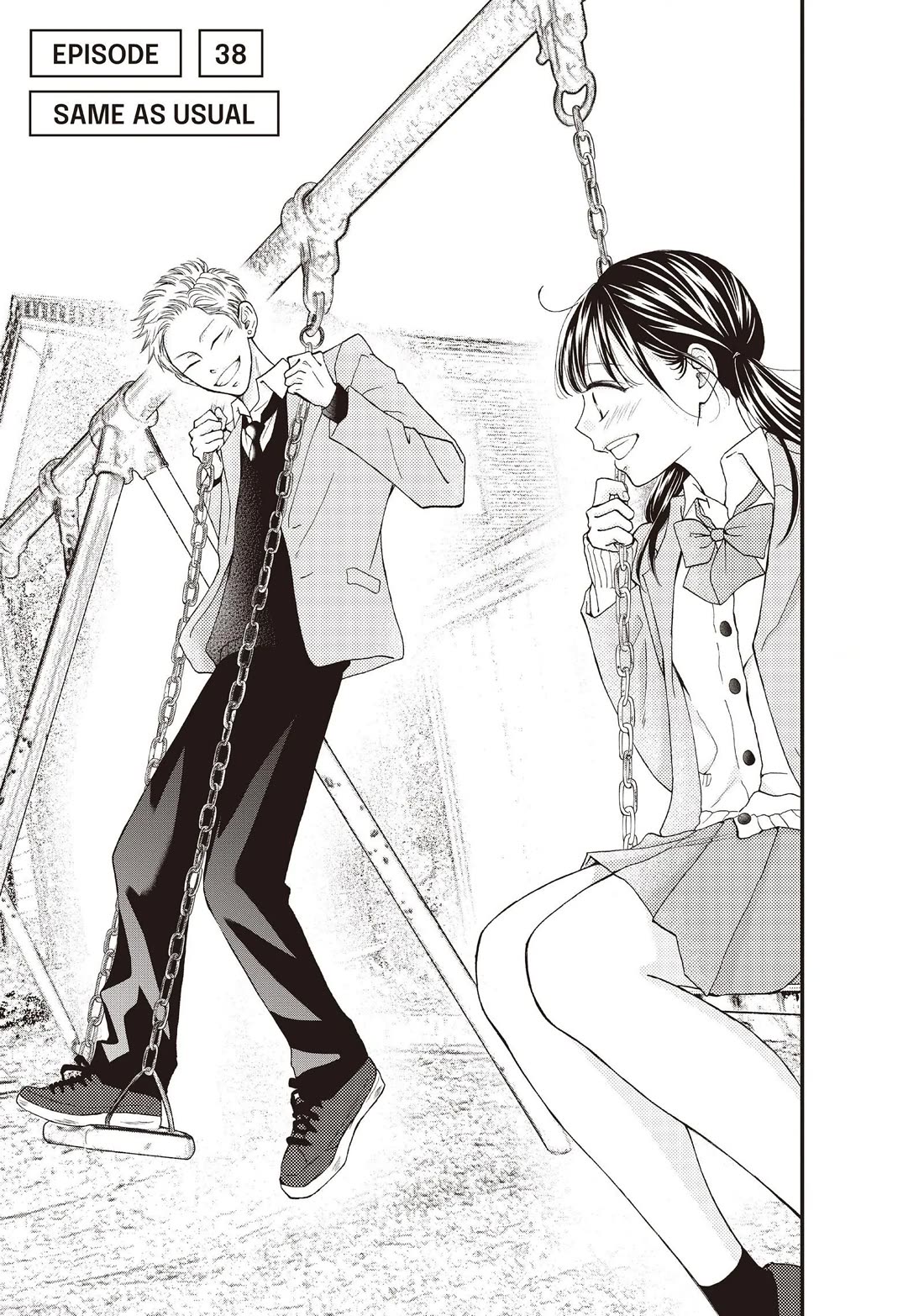 Yamaguchi-kun wa warukunai Chapter 38 page 1 - Chapter 38: Same as Usual