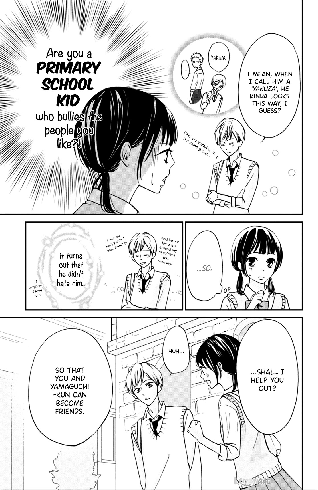 Yamaguchi-kun wa warukunai Chapter 4 page 19 - Chapter 4