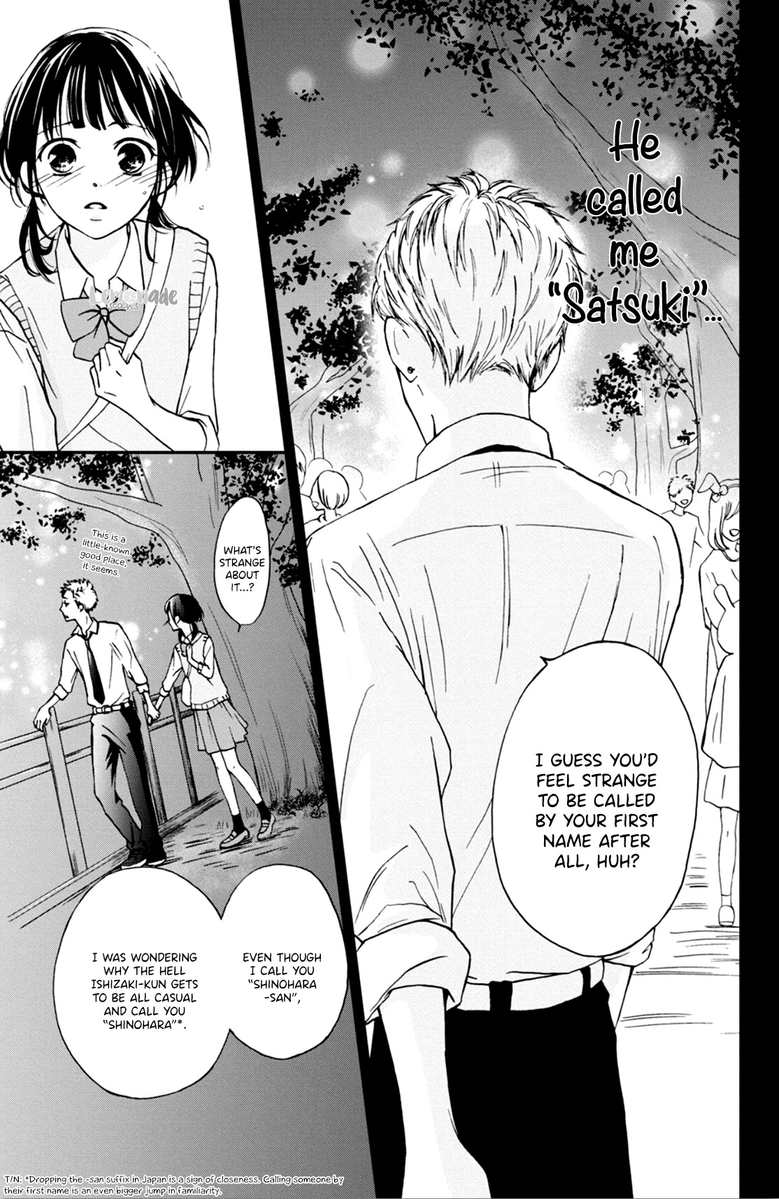 Yamaguchi-kun wa warukunai Chapter 4 page 39 - Chapter 4