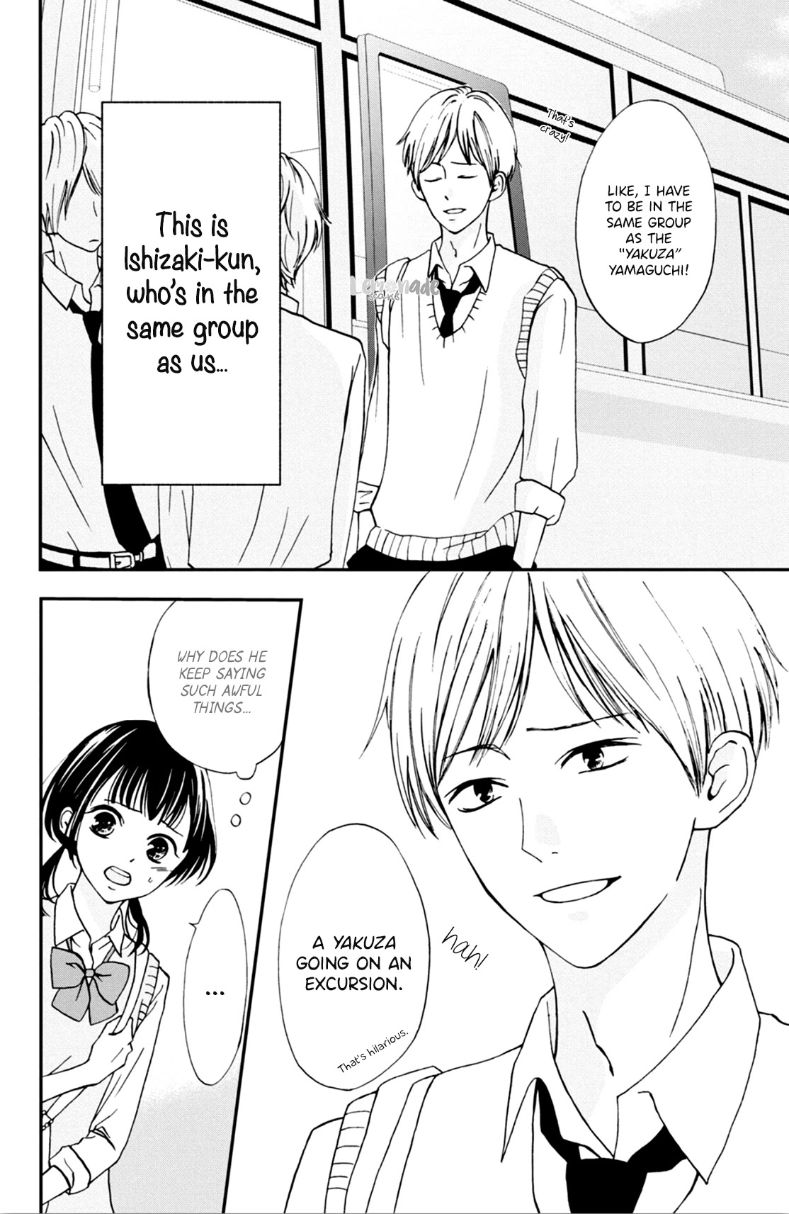 Yamaguchi-kun wa warukunai Chapter 4 page 6 - Chapter 4
